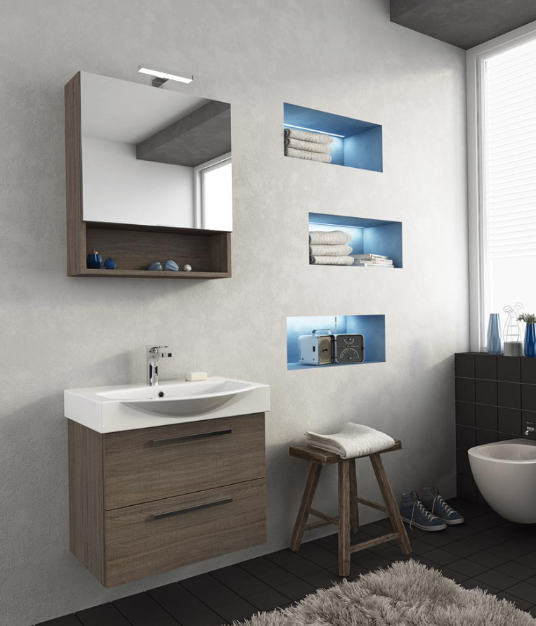 Set Bagno Kairos - 62 cm