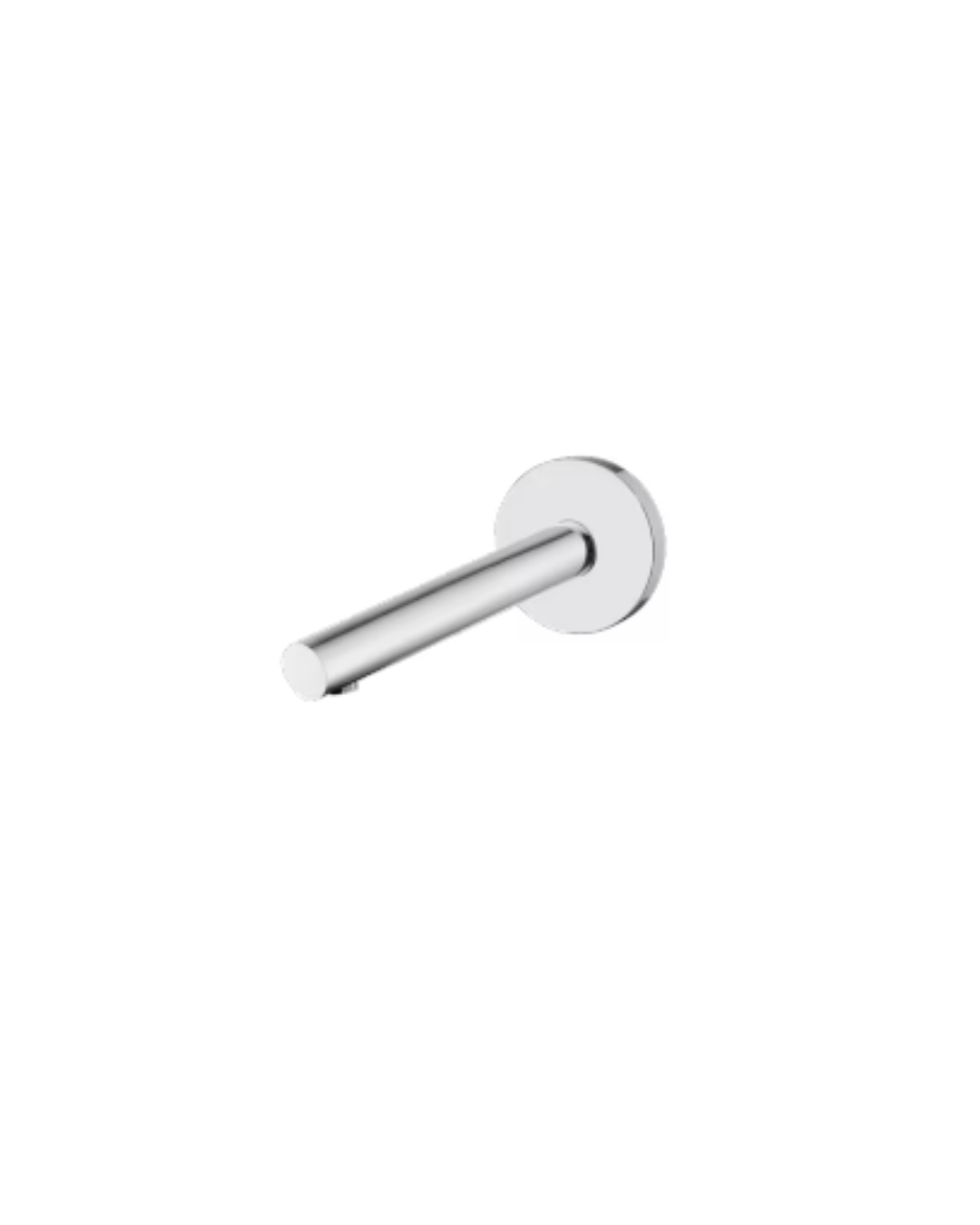 Bocca a Parete in Ottone Cromato