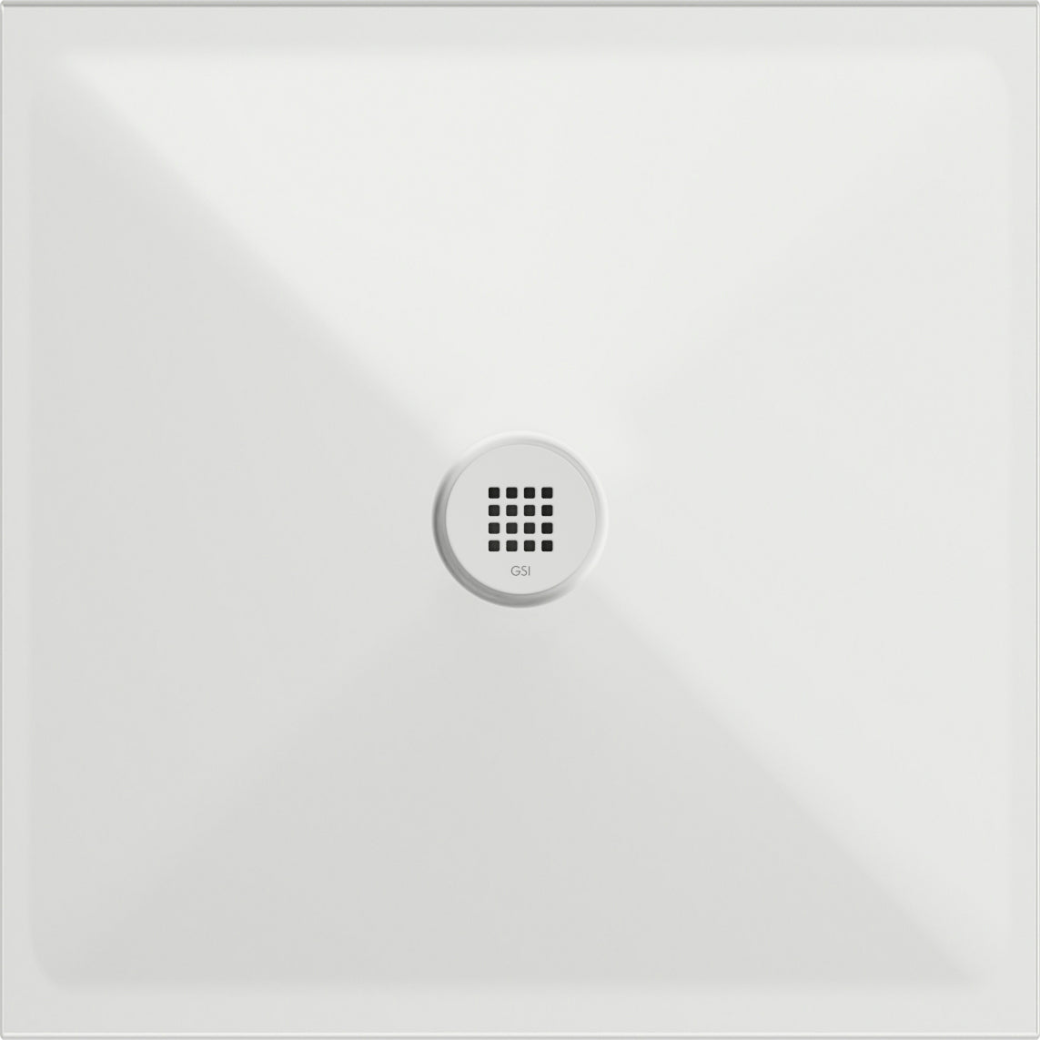 Piatto doccia in ceramica spessore 2 cm – CM:80X80  H: 2 cm Kg: 21