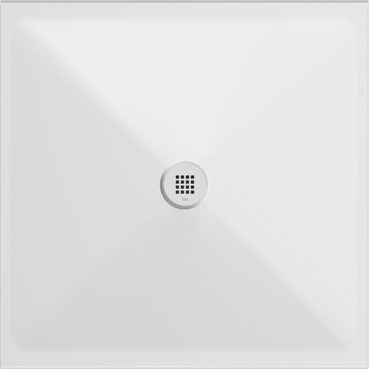 Piatto doccia in ceramica spessore 2 cm – CM:100X100  H: 2 cm Kg: 34