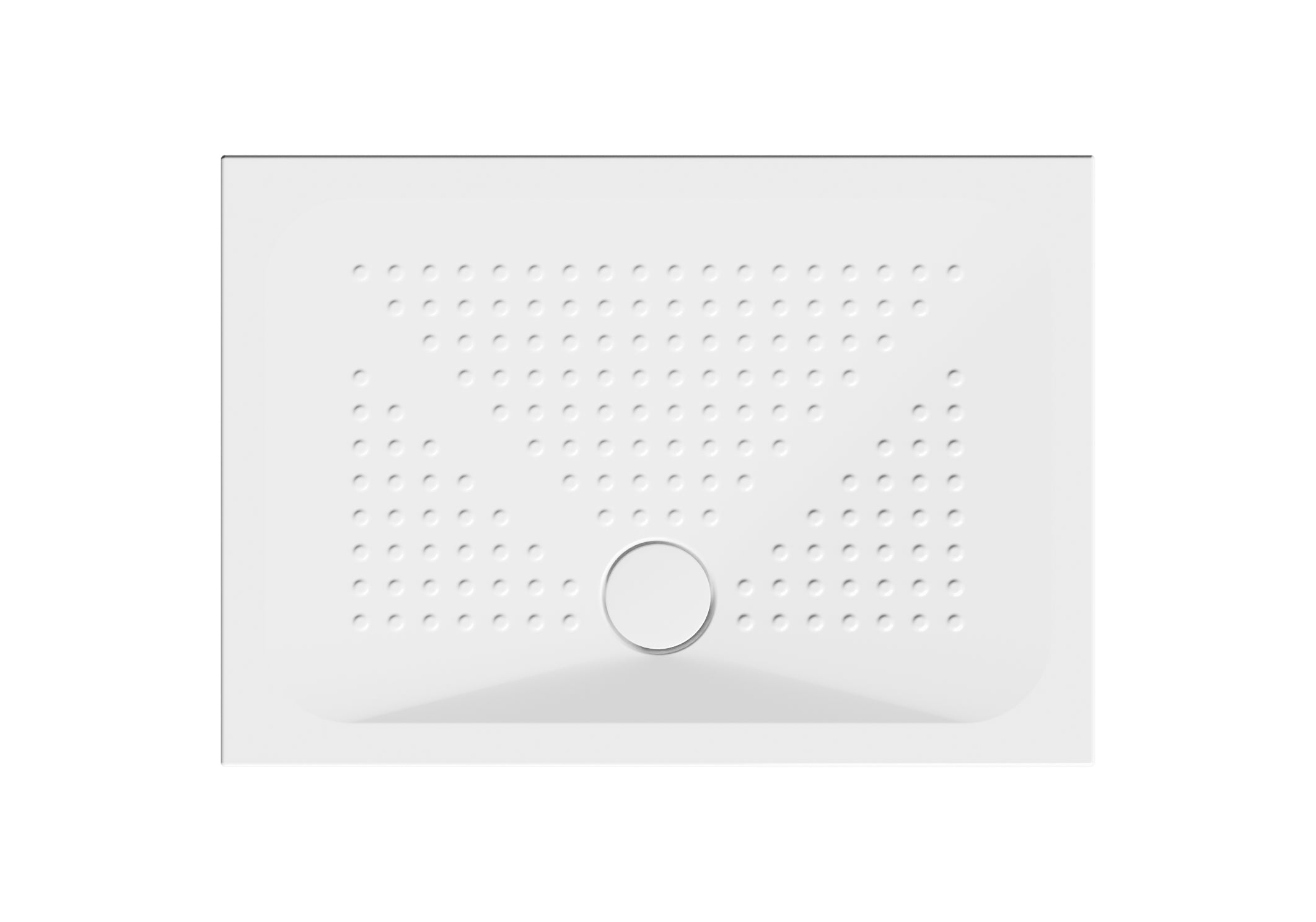 Piatto doccia antiscivolo in ceramica – CM 100X70  Kg: 28,5  H: 4 cm