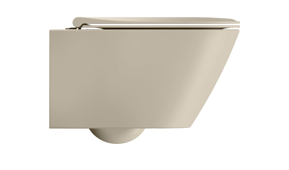 WC installazione a sospensione CM54x37 con sistema di scarico Swirflush - DOMUS