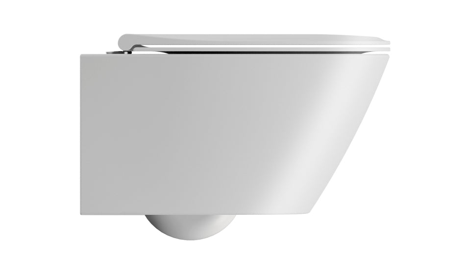WC installazione a sospensione CM54x37 con sistema di scarico Swirflush - DOMUS