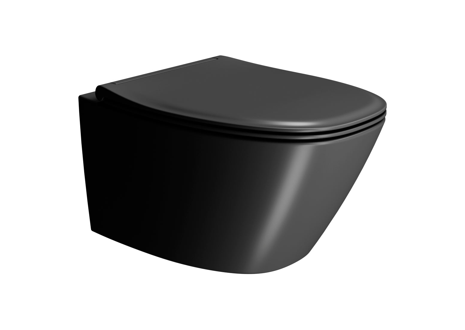 WC installazione a sospensione CM54x37 con sistema di scarico Swirflush - DOMUS