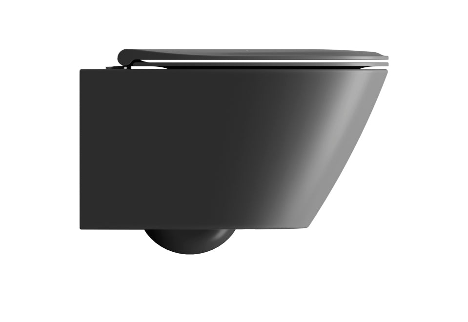 WC installazione a sospensione CM54x37 con sistema di scarico Swirflush - DOMUS