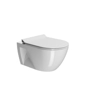 WC Eco installazione a sospensione con fissaggio laterale e sistema di scarico Swirflush - 55x36 cm