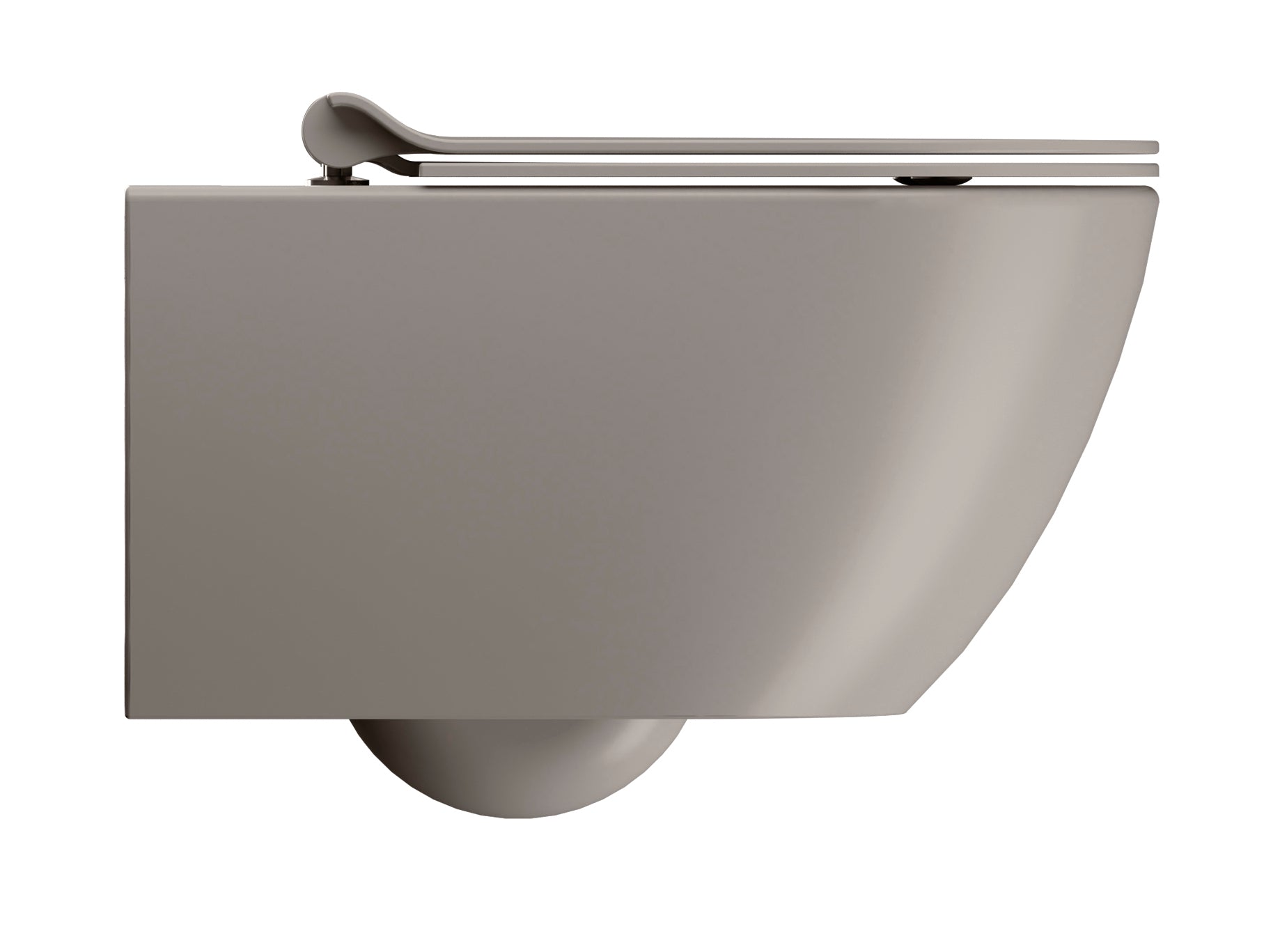 WC installazione a sospensione CM55x36 con sistema di scarico Swirflush - DOMUS