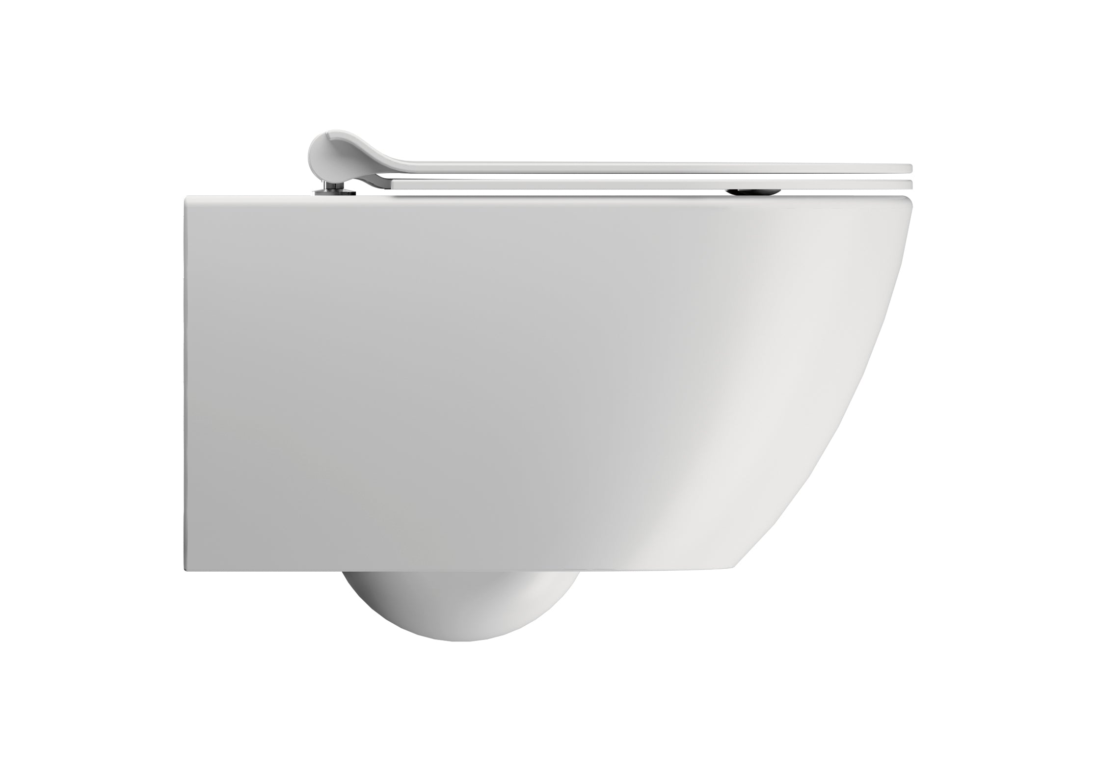 WC installazione a sospensione CM55x36 con sistema di scarico Swirflush - DOMUS