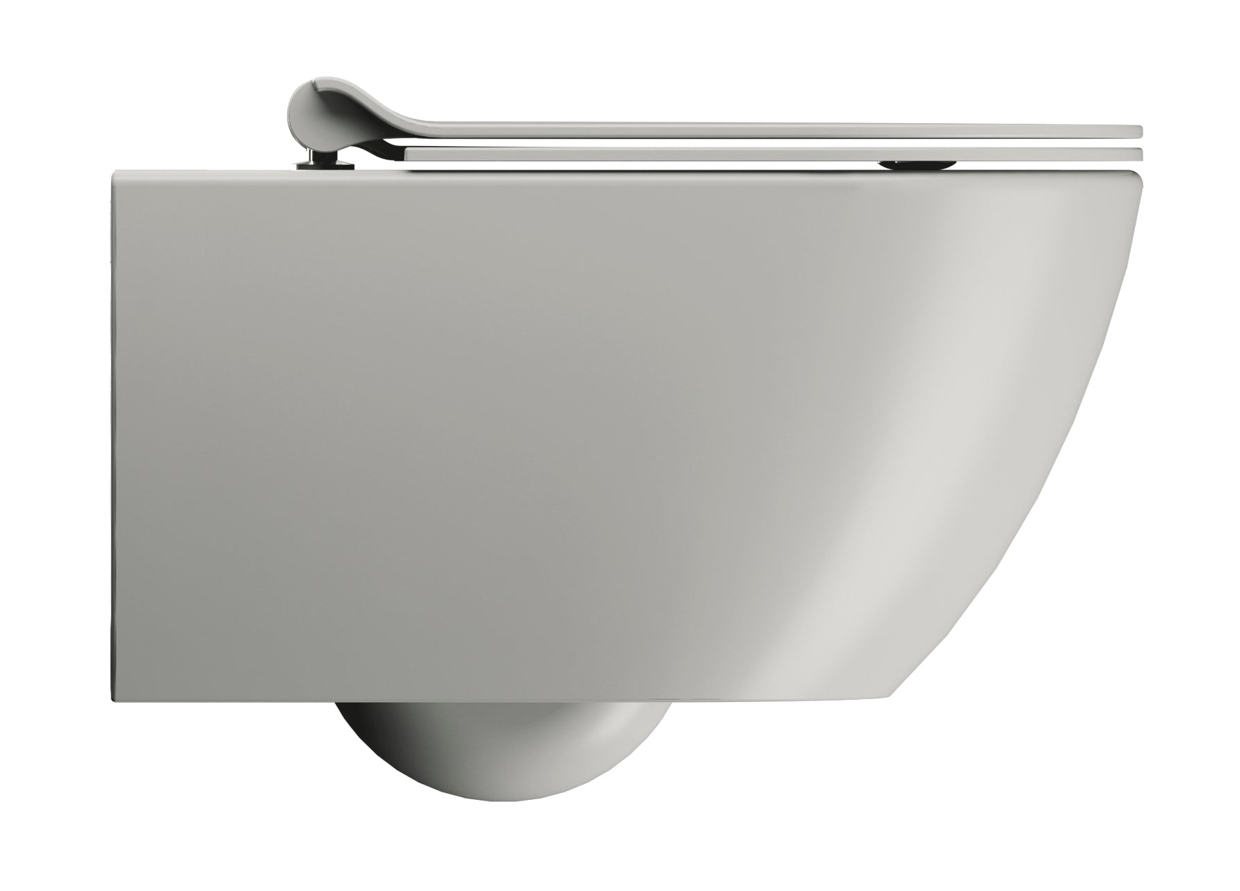 WC installazione a sospensione CM55x36 con sistema di scarico Swirflush - DOMUS