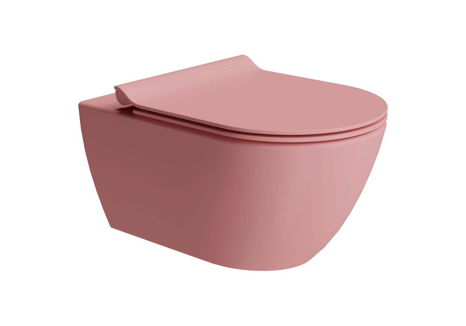 WC installazione a sospensione CM55x36 con sistema di scarico Swirflush - DOMUS