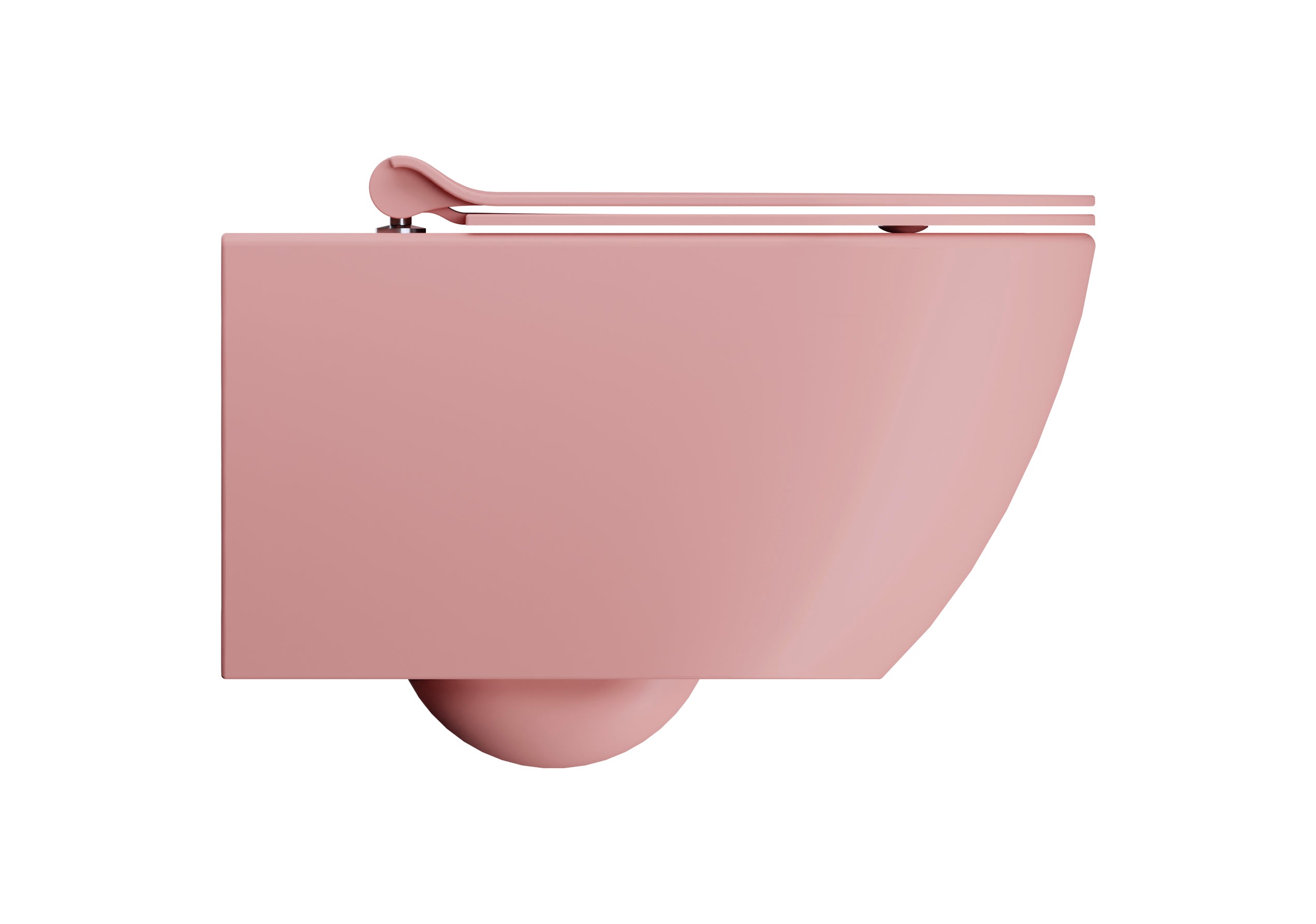 WC installazione a sospensione CM55x36 con sistema di scarico Swirflush - DOMUS