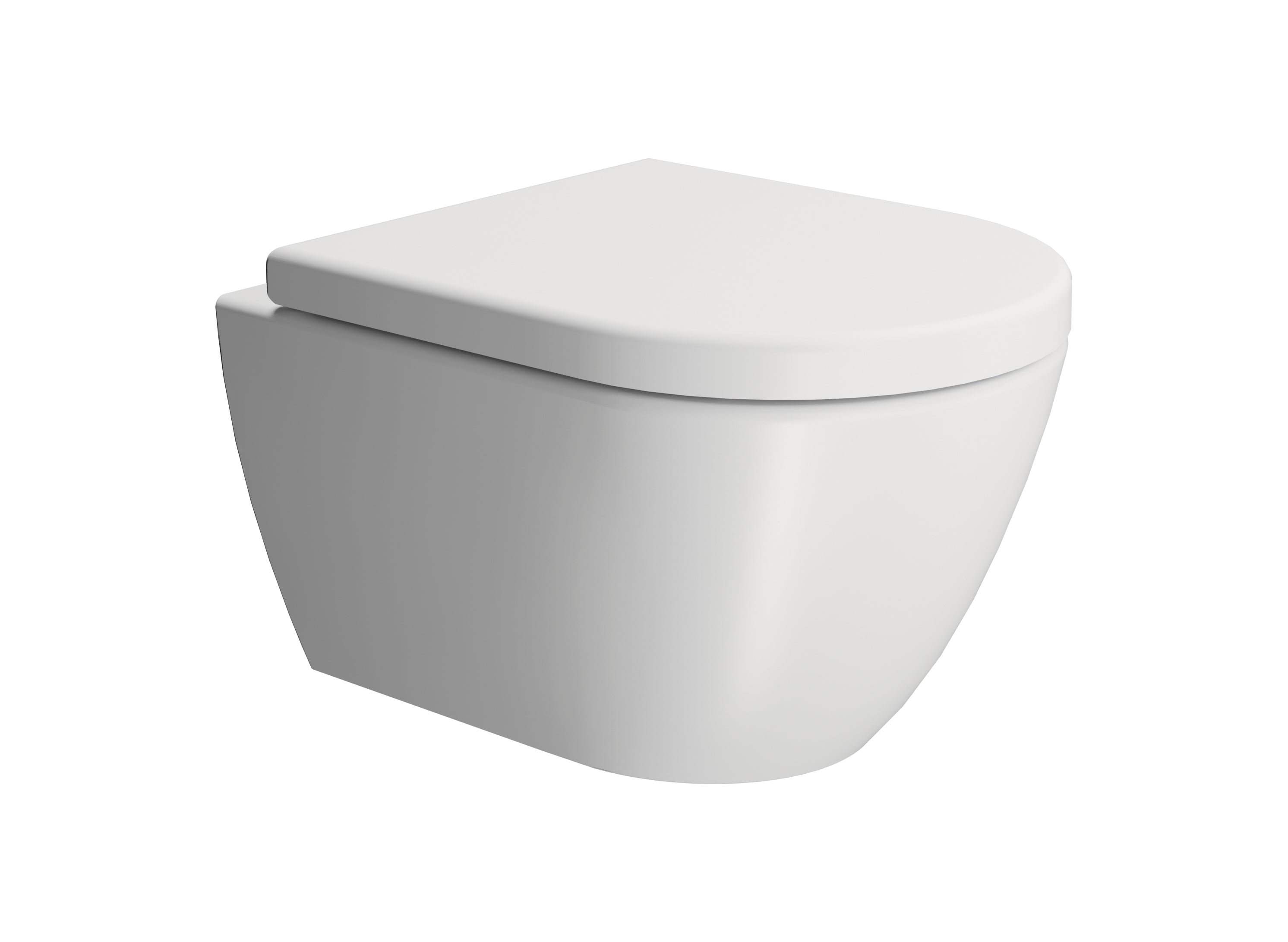 WC installazione a sospensione CM:50x36 con sistema di scarico Swirflush. 