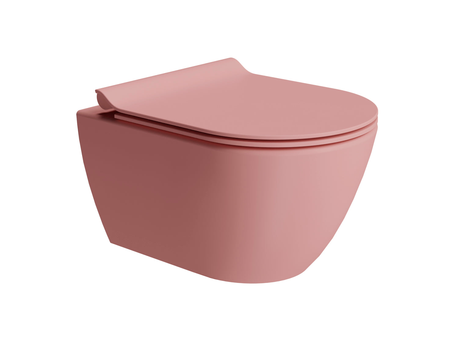 WC installazione a sospensione CM:50x36 con sistema di scarico Swirflush. 