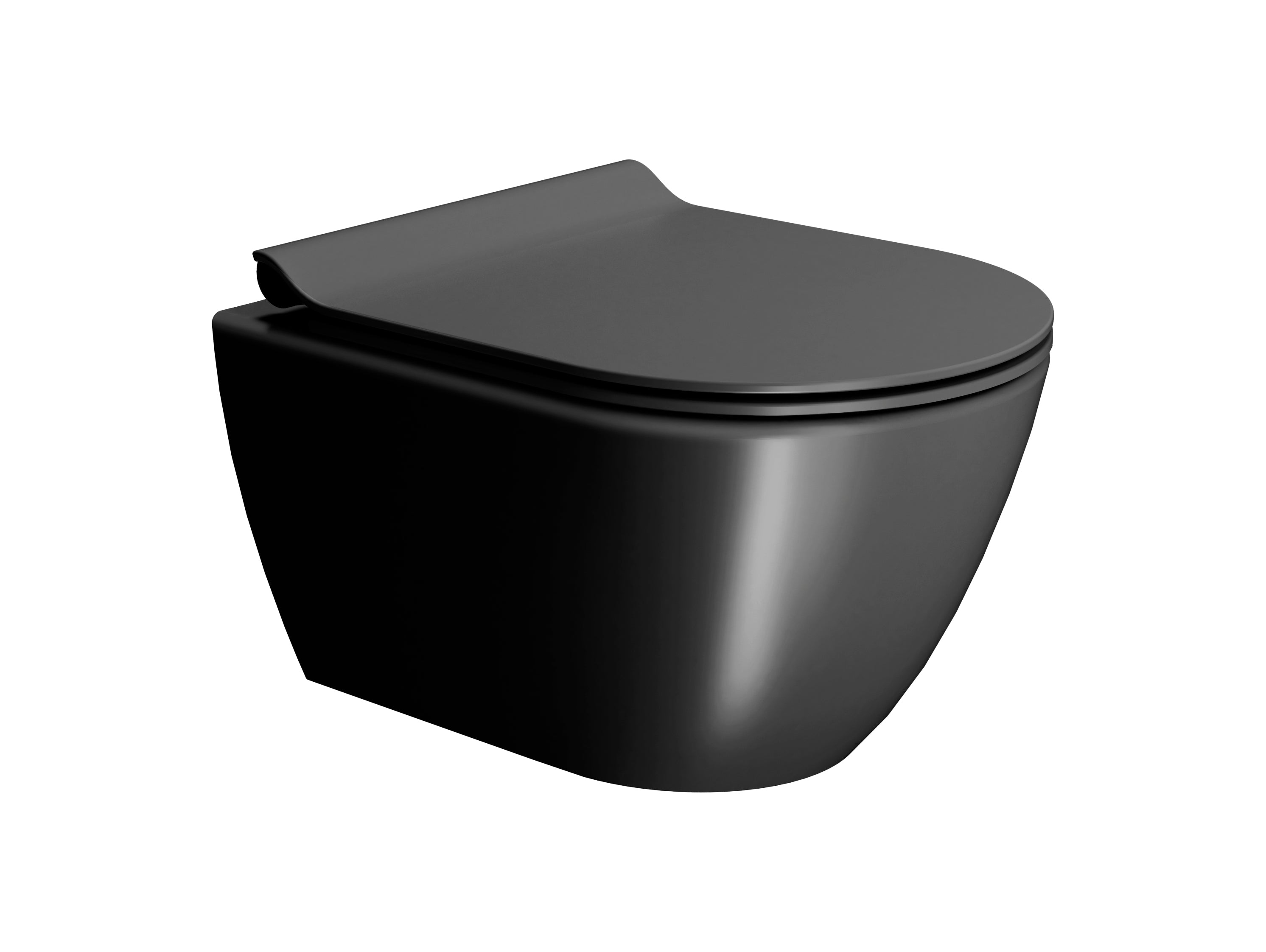 WC installazione a sospensione CM:50x36 con sistema di scarico Swirflush. 