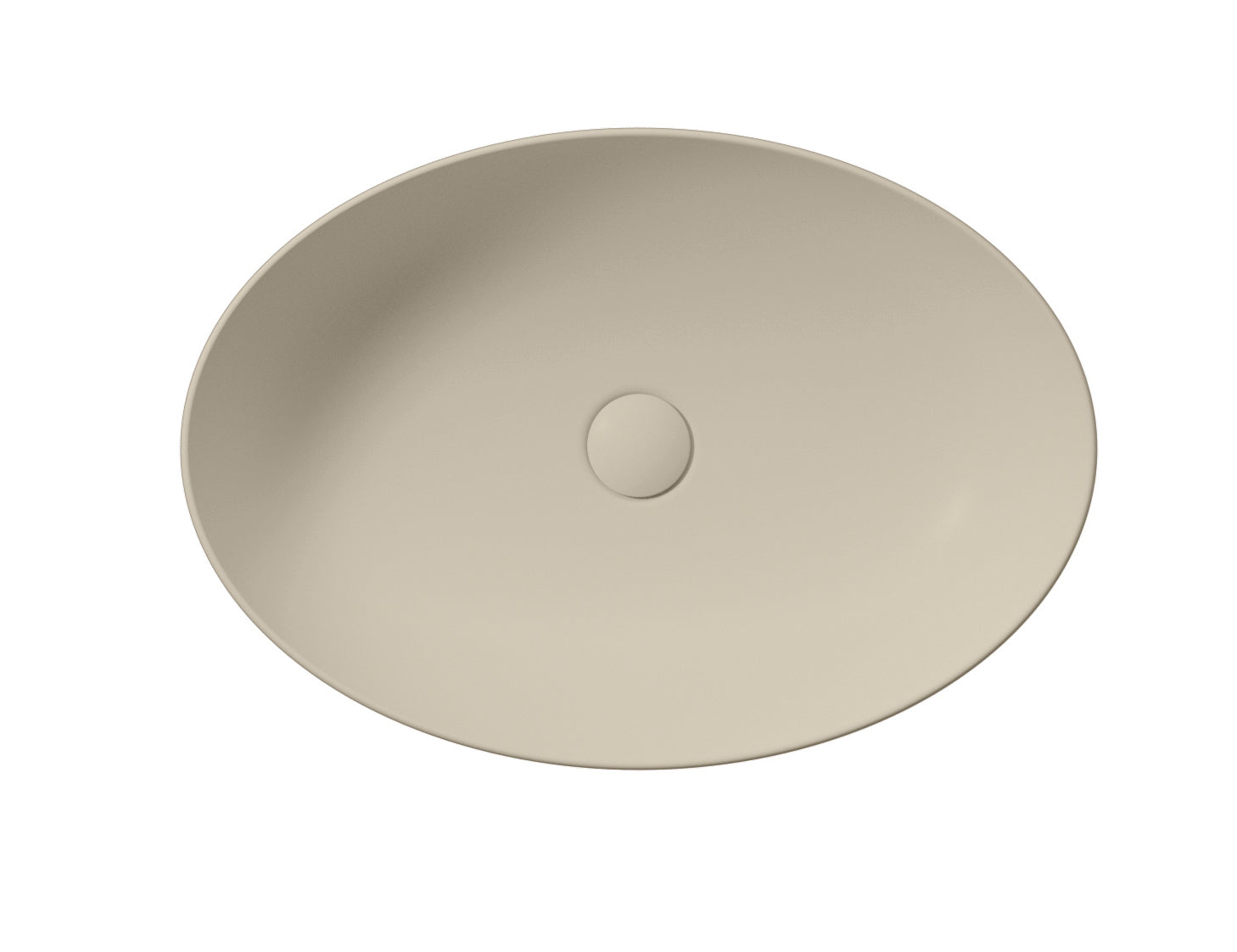 Lavabo senza foro troppopieno – 60×42 cm