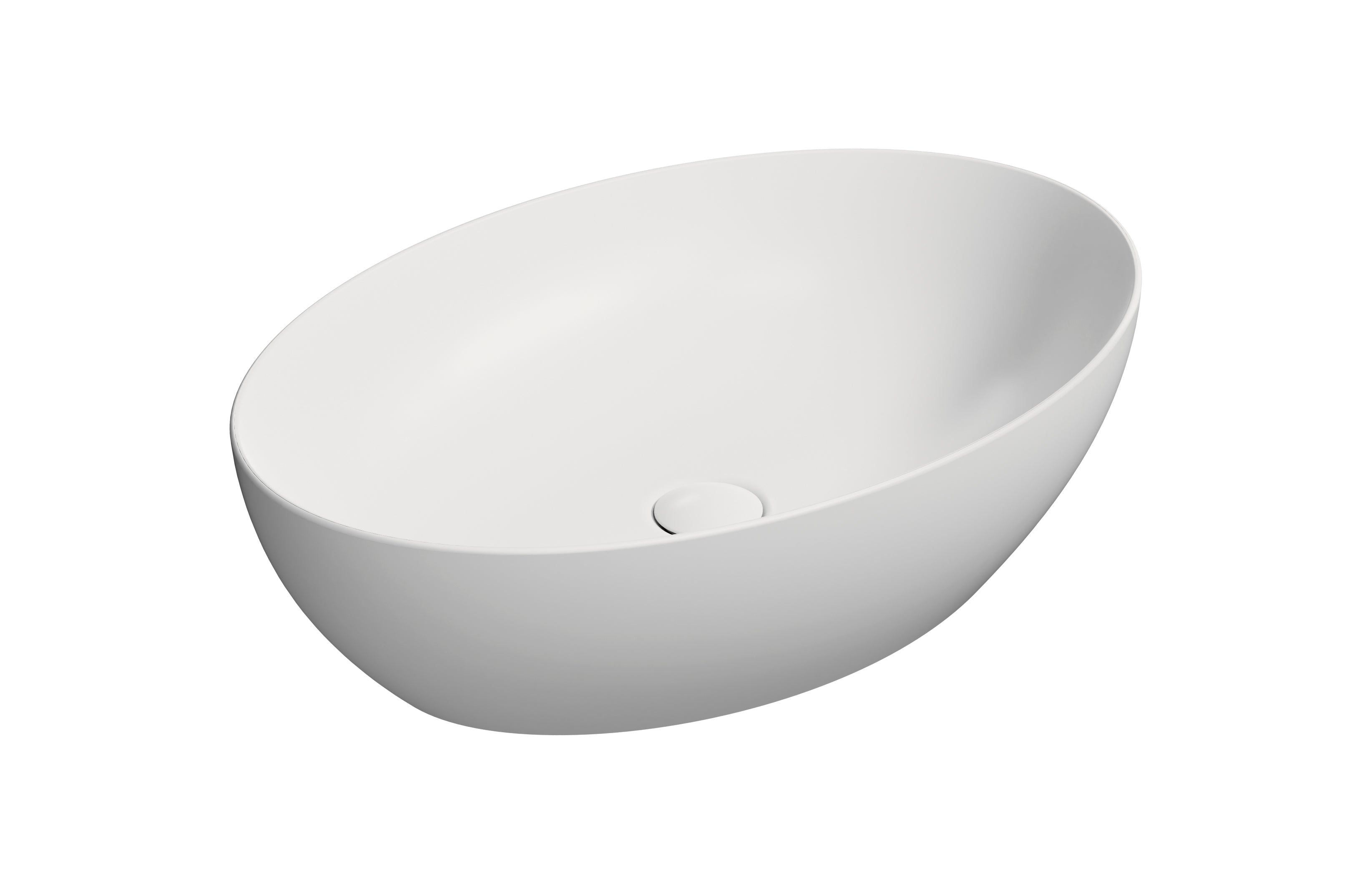 Lavabo senza foro troppopieno – 60×42 cm