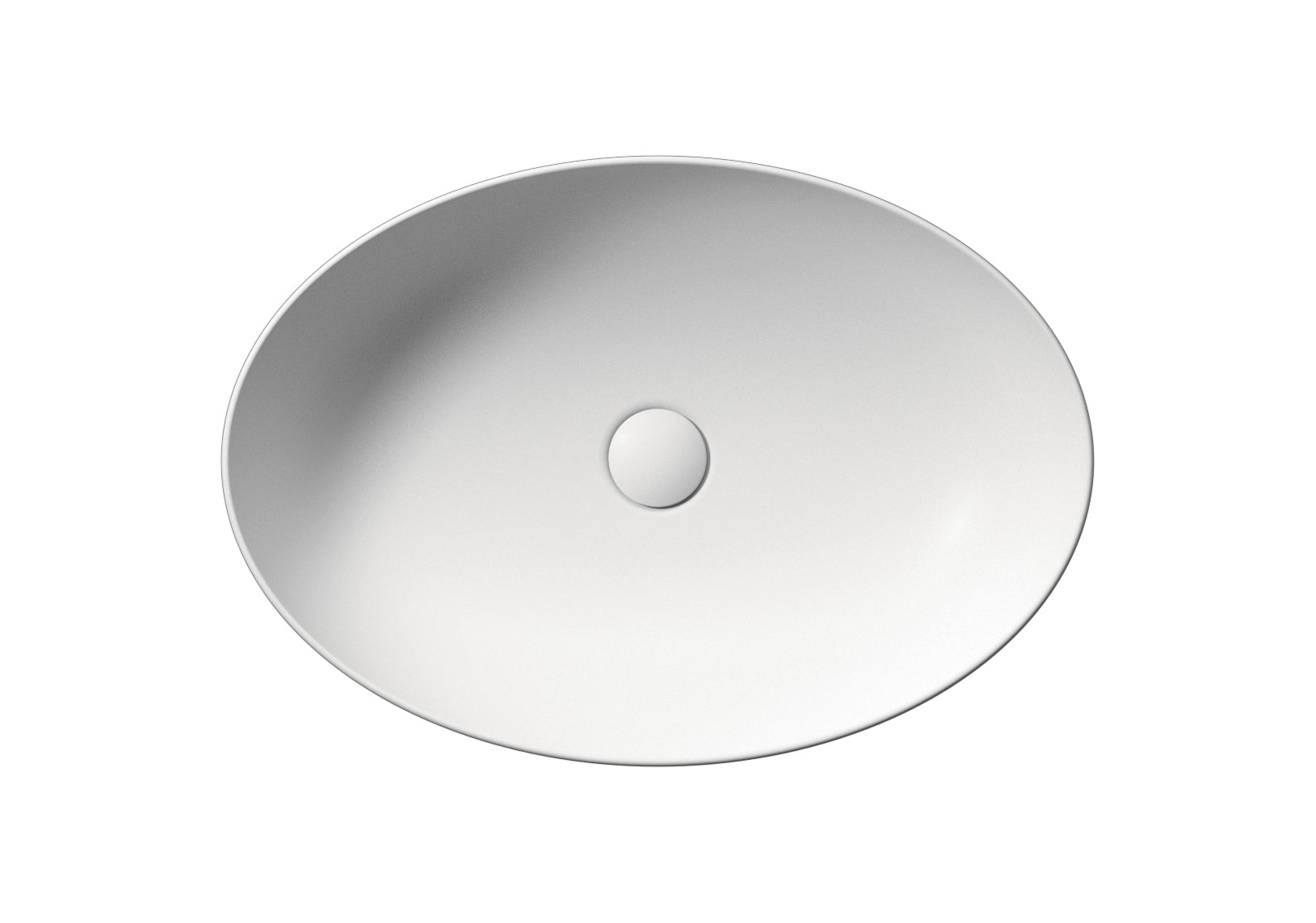 Lavabo senza foro troppopieno – 60×42 cm