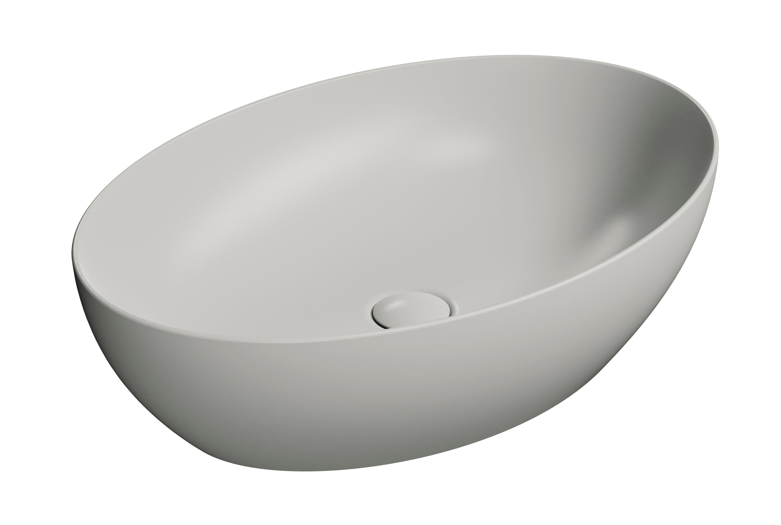 Lavabo senza foro troppopieno – 60×42 cm