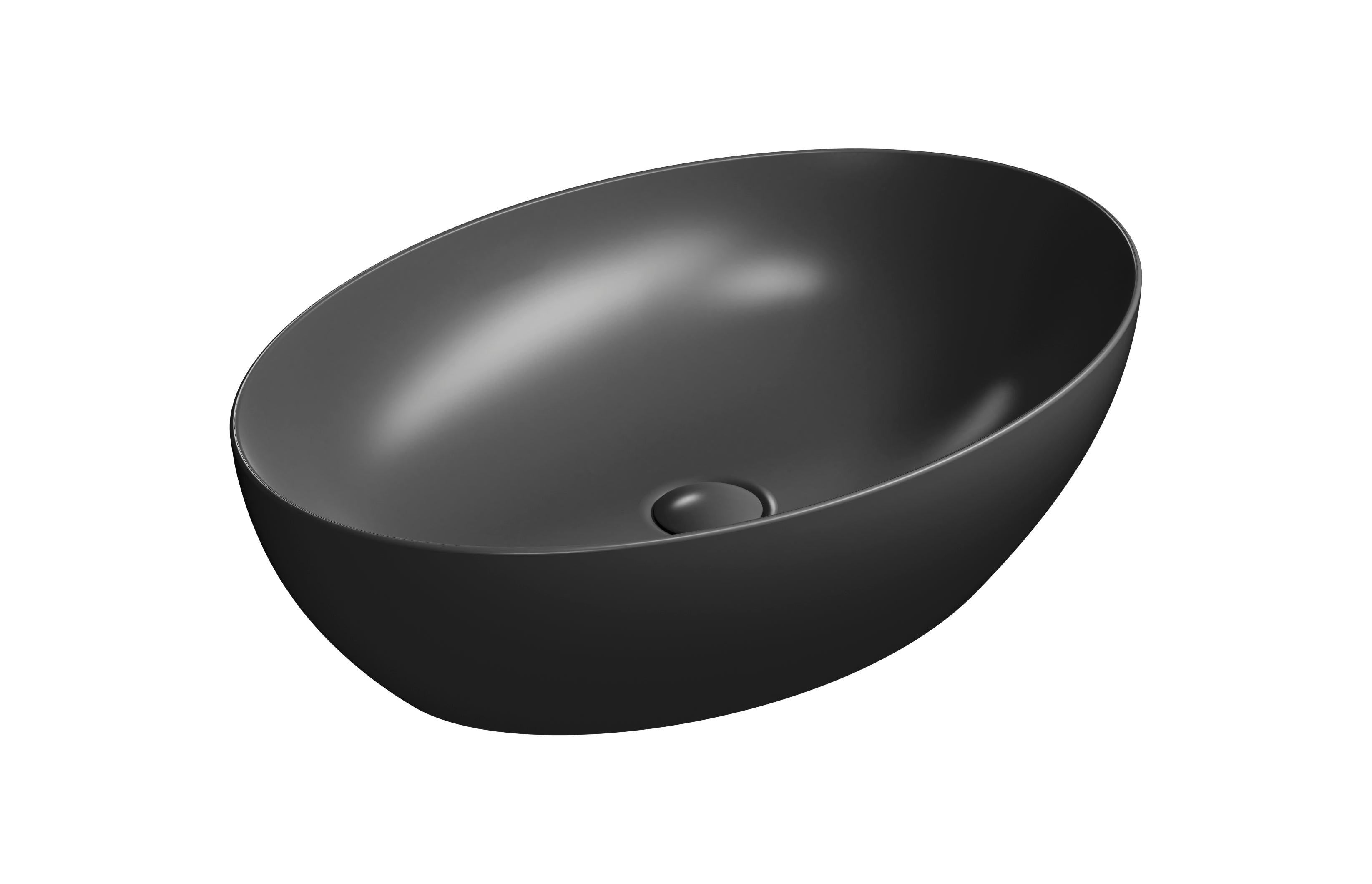 Lavabo senza foro troppopieno – 60×42 cm
