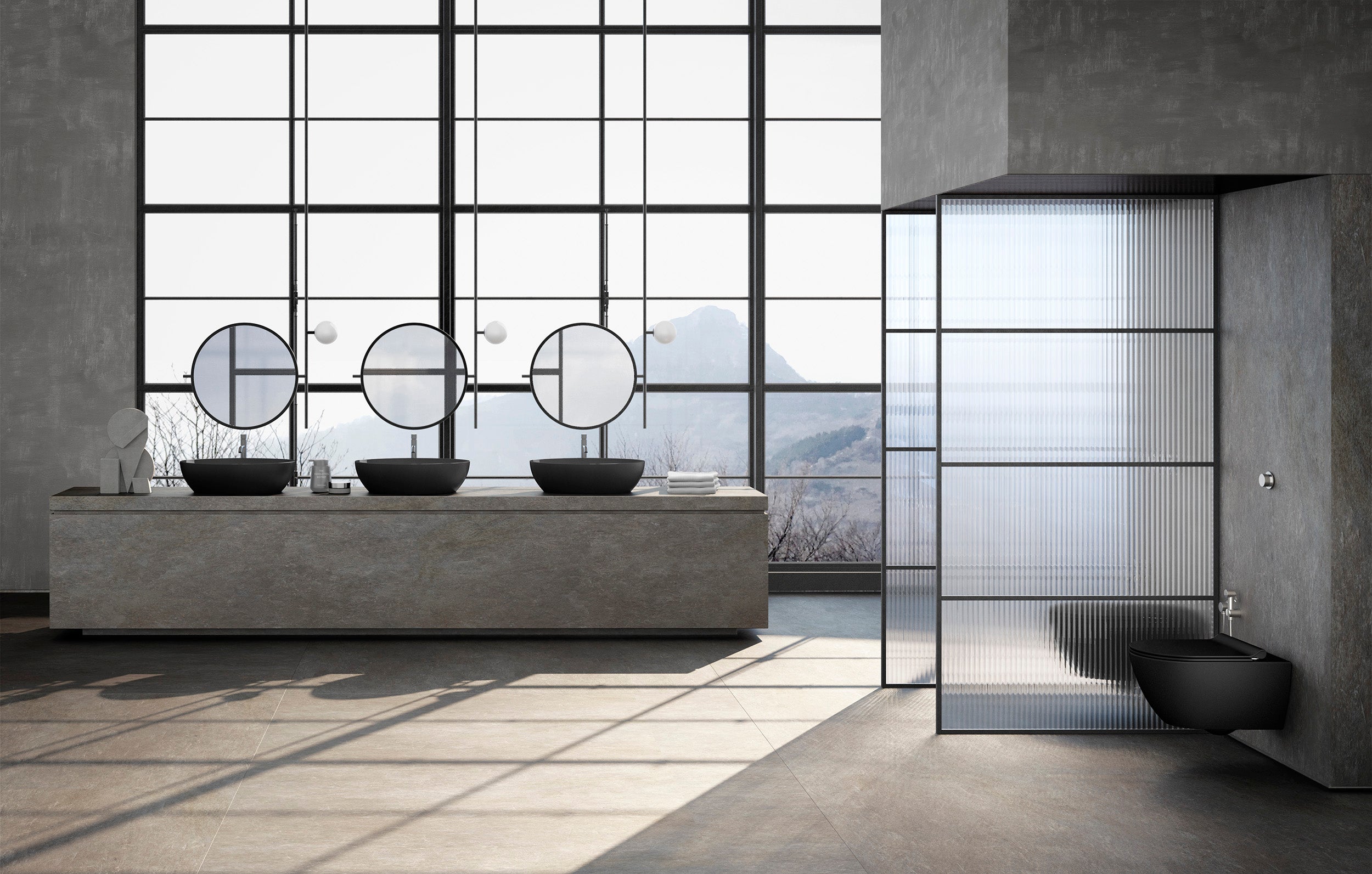 Lavabo senza foro troppopieno – 60×42 cm