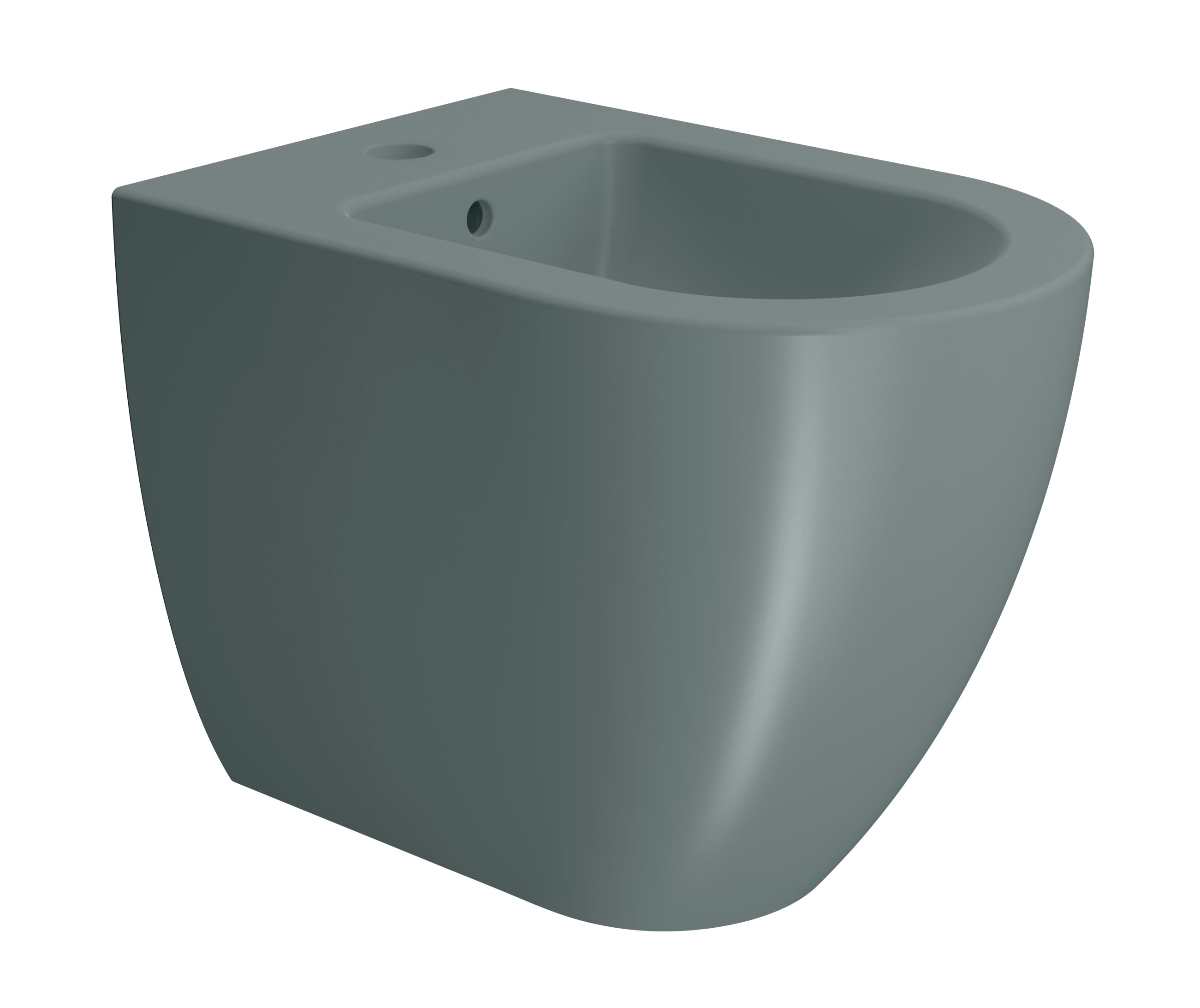 Bidet monoforo con foro troppopieno – Cm 55x36 Kg: 23,1