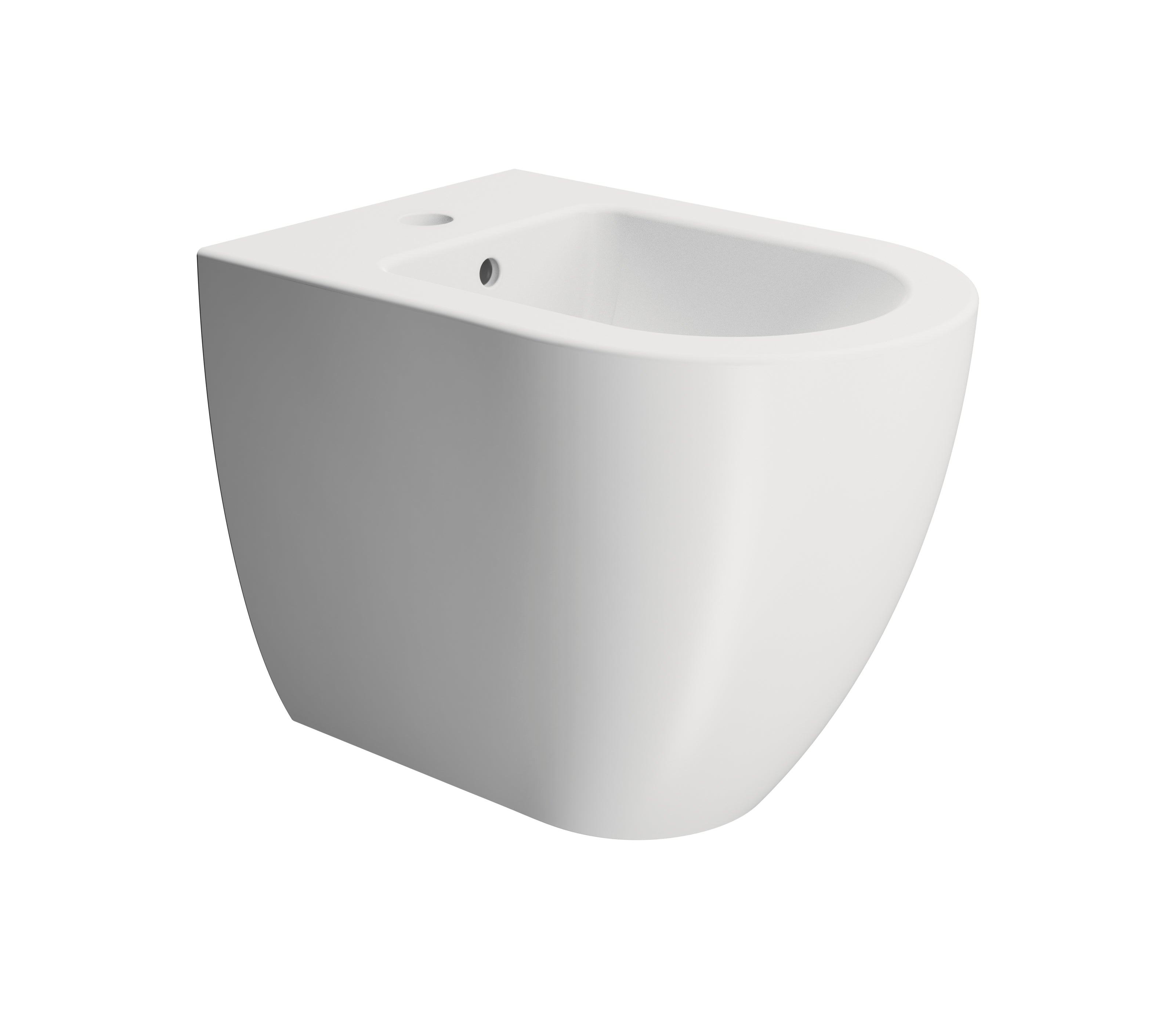 Bidet monoforo con foro troppopieno – Cm 55x36 Kg: 23,1