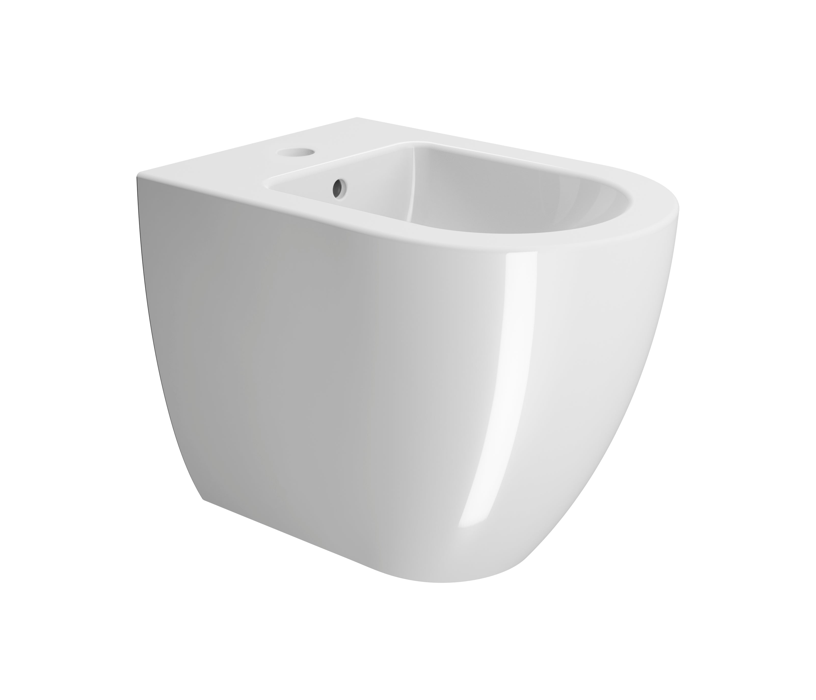 Bidet monoforo con foro troppopieno – Cm 55x36 Kg: 23,1