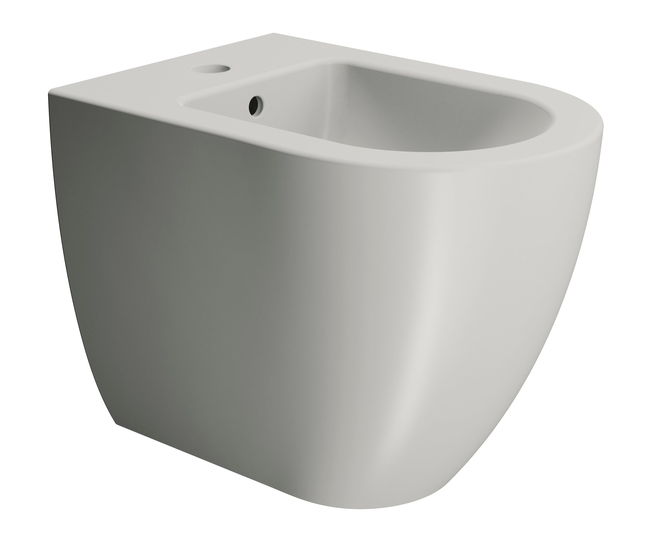 Bidet monoforo con foro troppopieno – Cm 55x36 Kg: 23,1