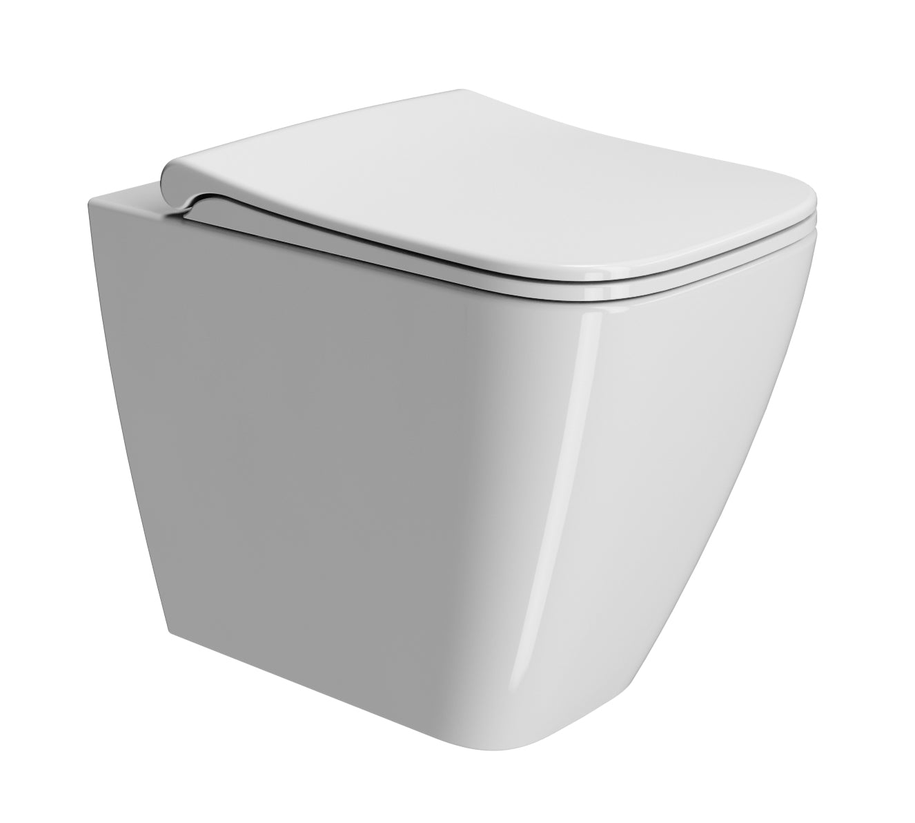 WC CM52x35 con sistema di scarico Swirflush - DOMUS