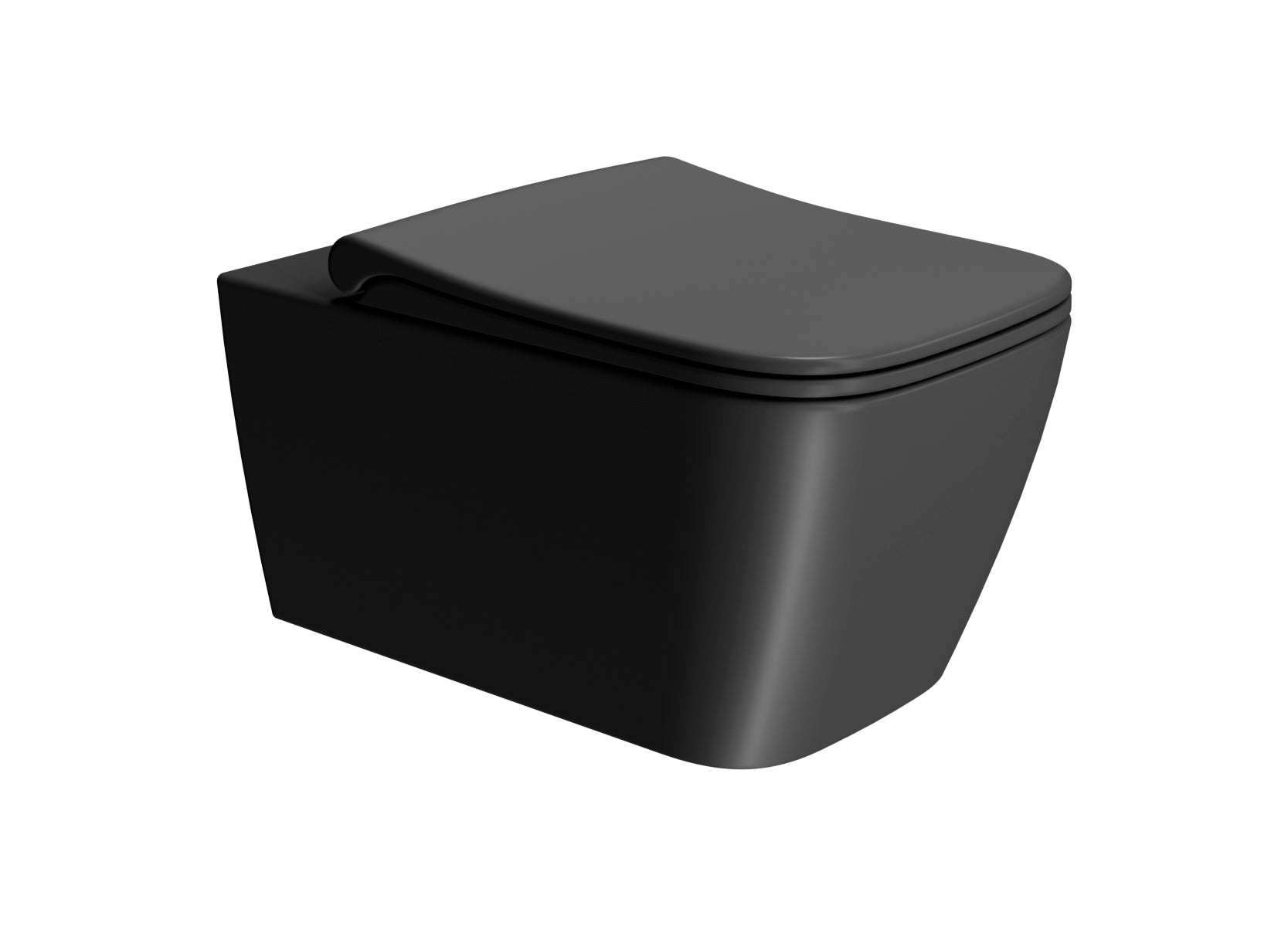 WC installazione a sospensione CM55x35 con sistema di scarico Swirflush - DOMUS
