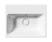 Lavabo con foro troppopieno - 50x40cm