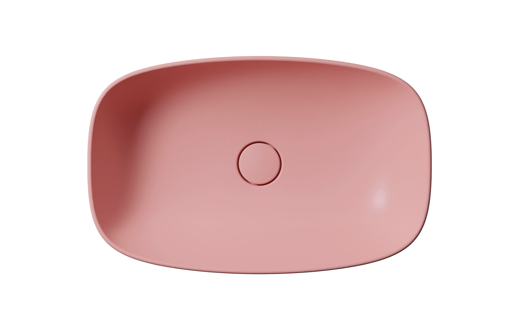 Lavabo senza foro troppopieno CM:60x38 predisposto per rubinetteria da parete o su piano.