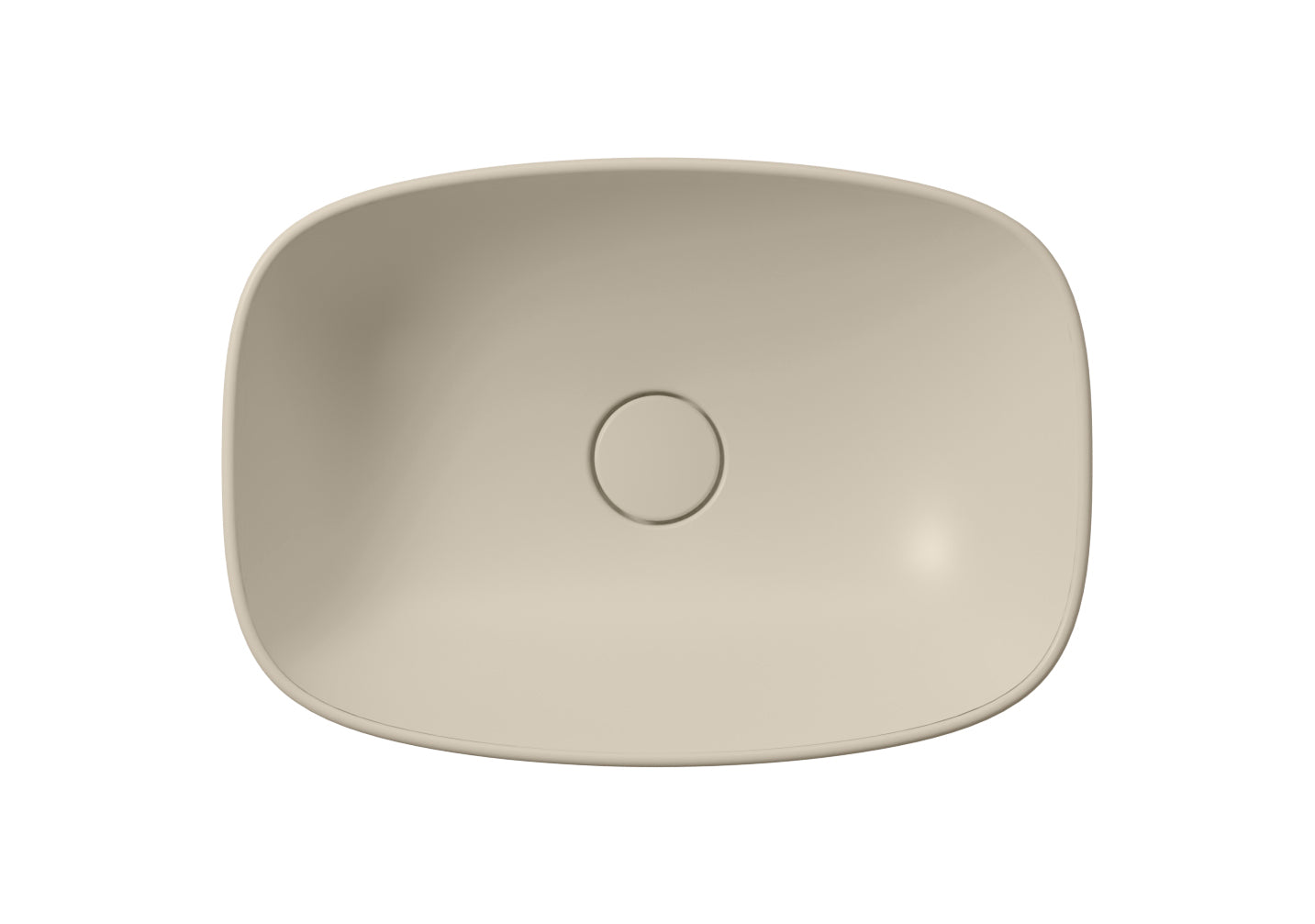 Lavabo senza foro troppopieno CM:50x35 predisposto per rubinetteria da parete o su piano.