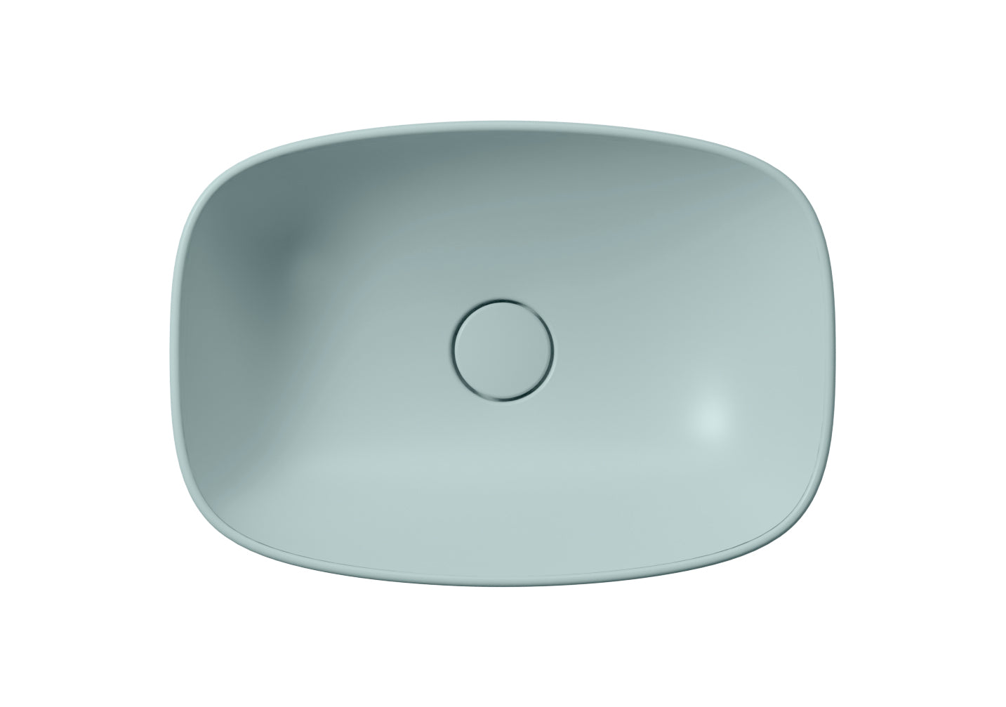 Lavabo senza foro troppopieno CM:50x35 predisposto per rubinetteria da parete o su piano.