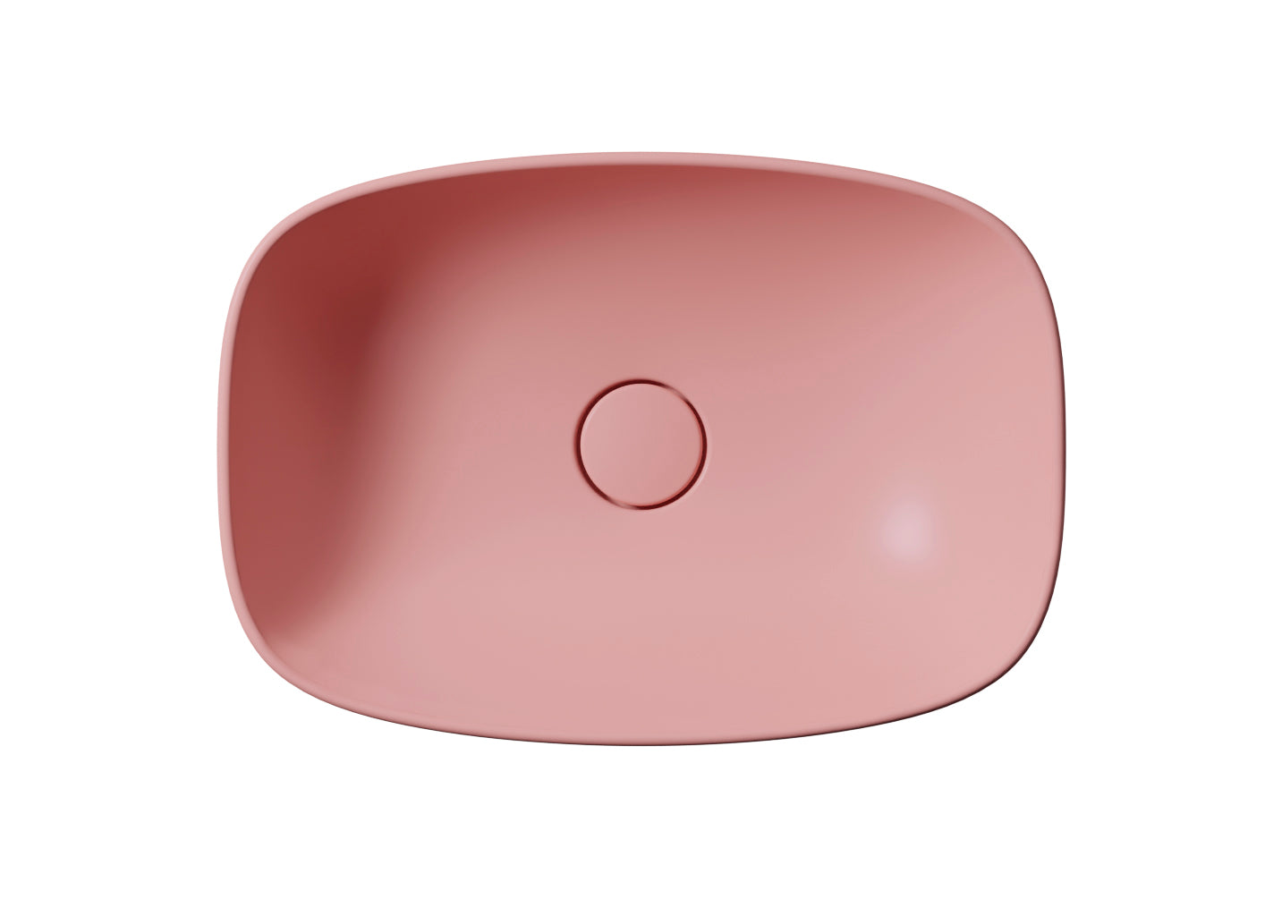 Lavabo senza foro troppopieno CM:50x35 predisposto per rubinetteria da parete o su piano.