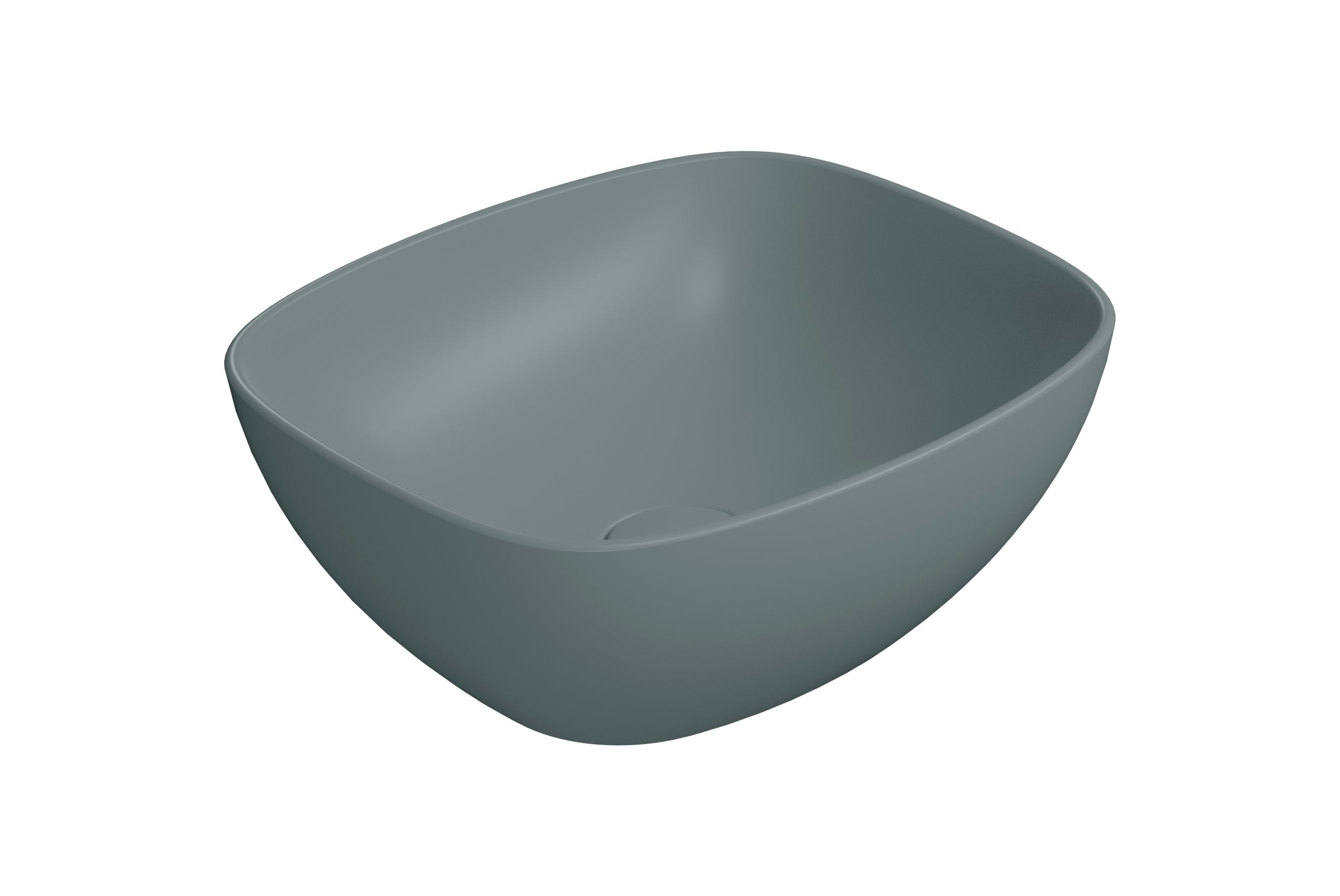 Lavabo senza foro troppopieno CM:40x35 predisposto per rubinetteria da parete o su piano.