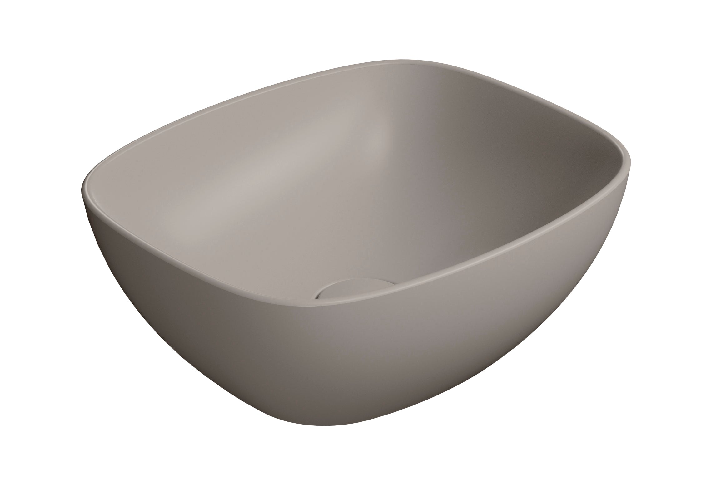 Lavabo senza foro troppopieno CM:40x35 predisposto per rubinetteria da parete o su piano.