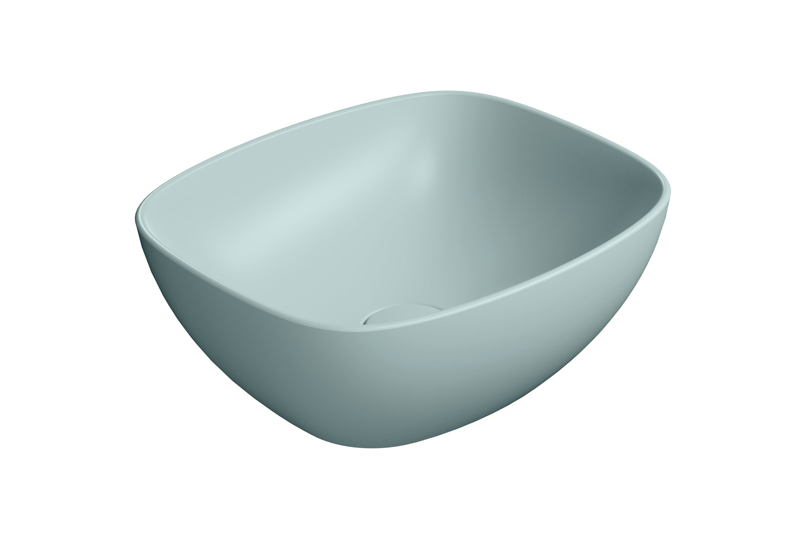 Lavabo senza foro troppopieno CM:40x35 predisposto per rubinetteria da parete o su piano.