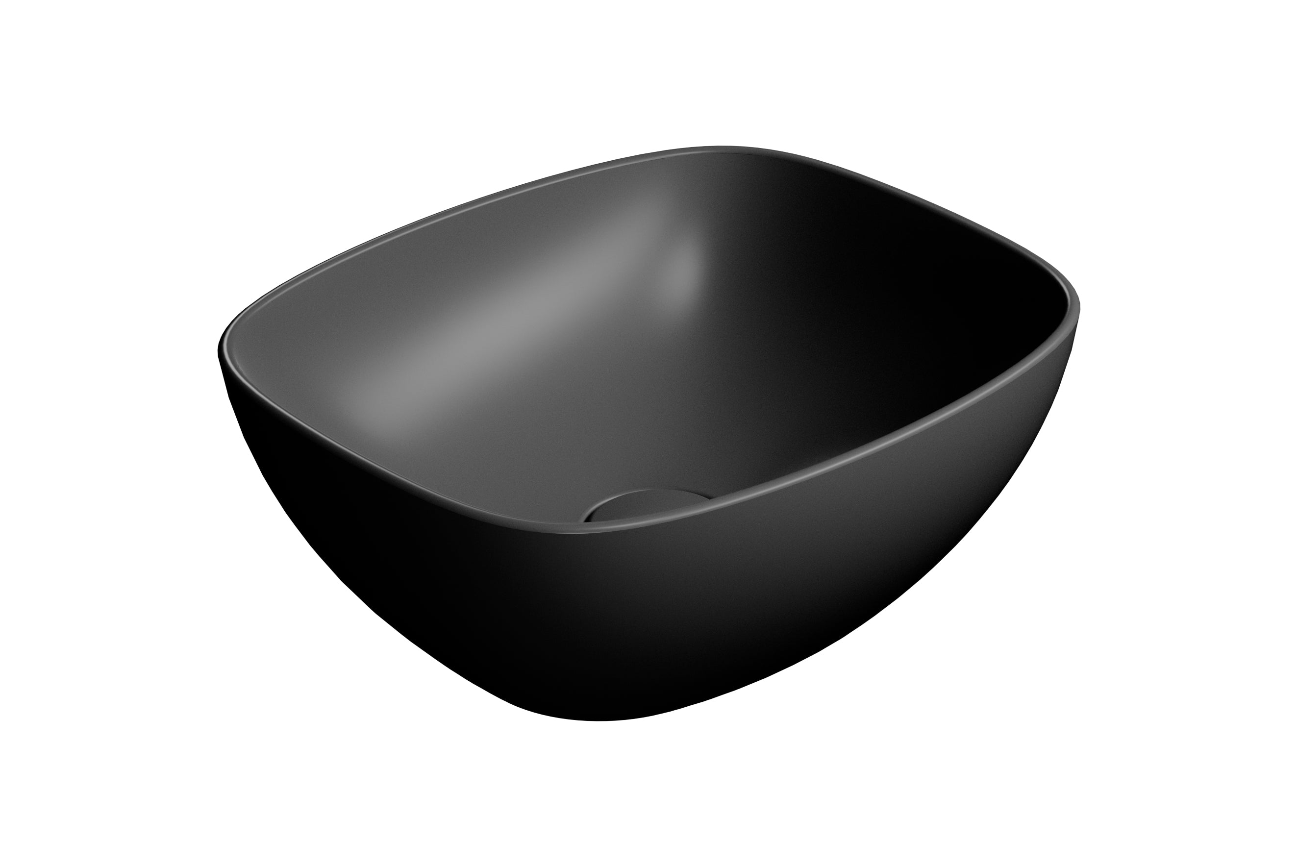 Lavabo senza foro troppopieno CM:40x35 predisposto per rubinetteria da parete o su piano.