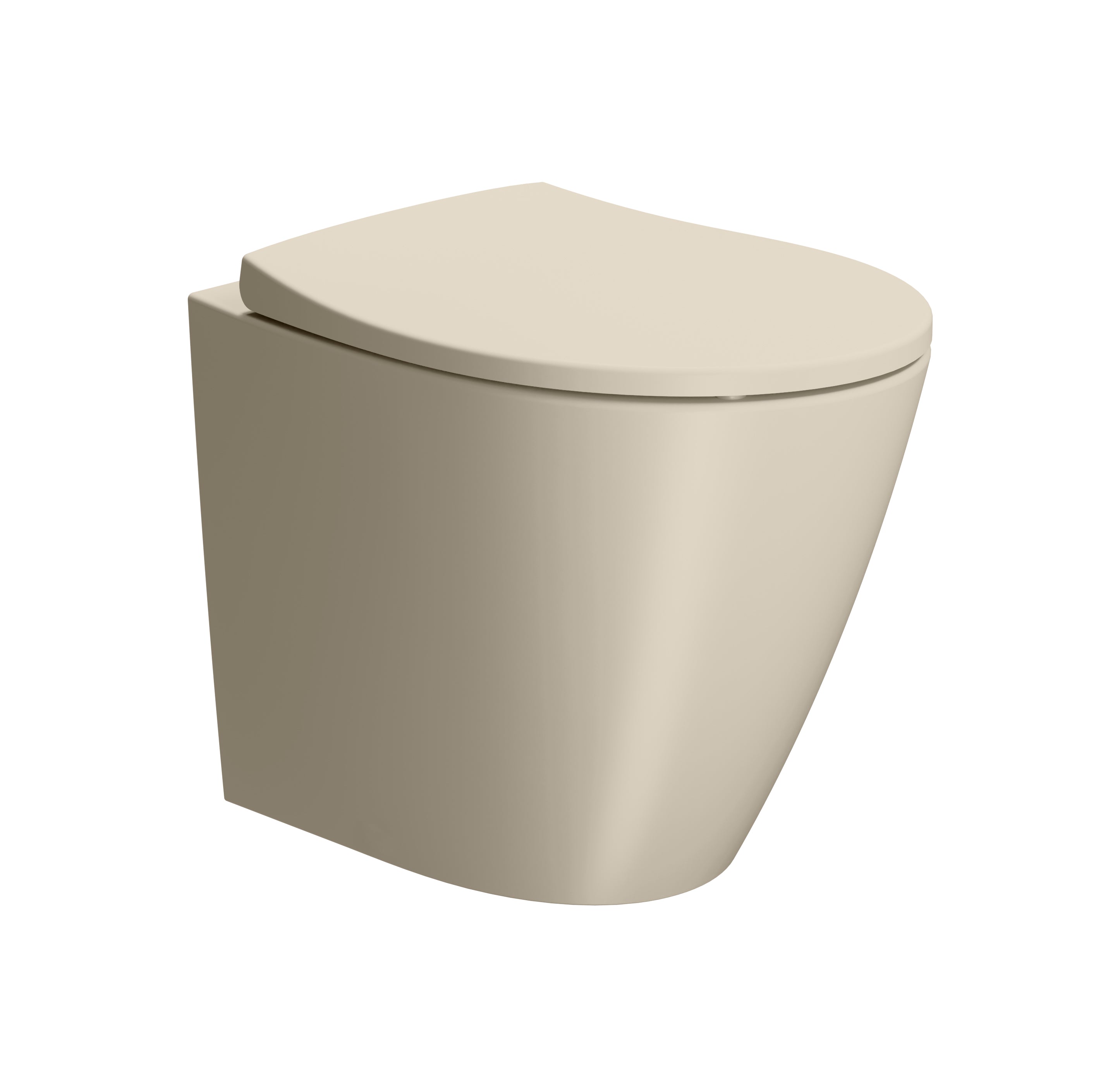 WC installazione a sospensione CM55x36 con sistema di scarico Swirflush - DOMUS
