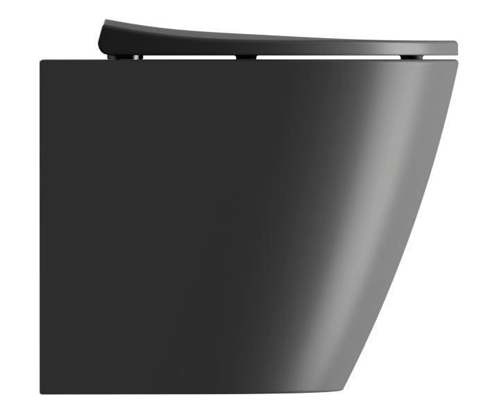 WC installazione a sospensione CM55x36 con sistema di scarico Swirflush - DOMUS