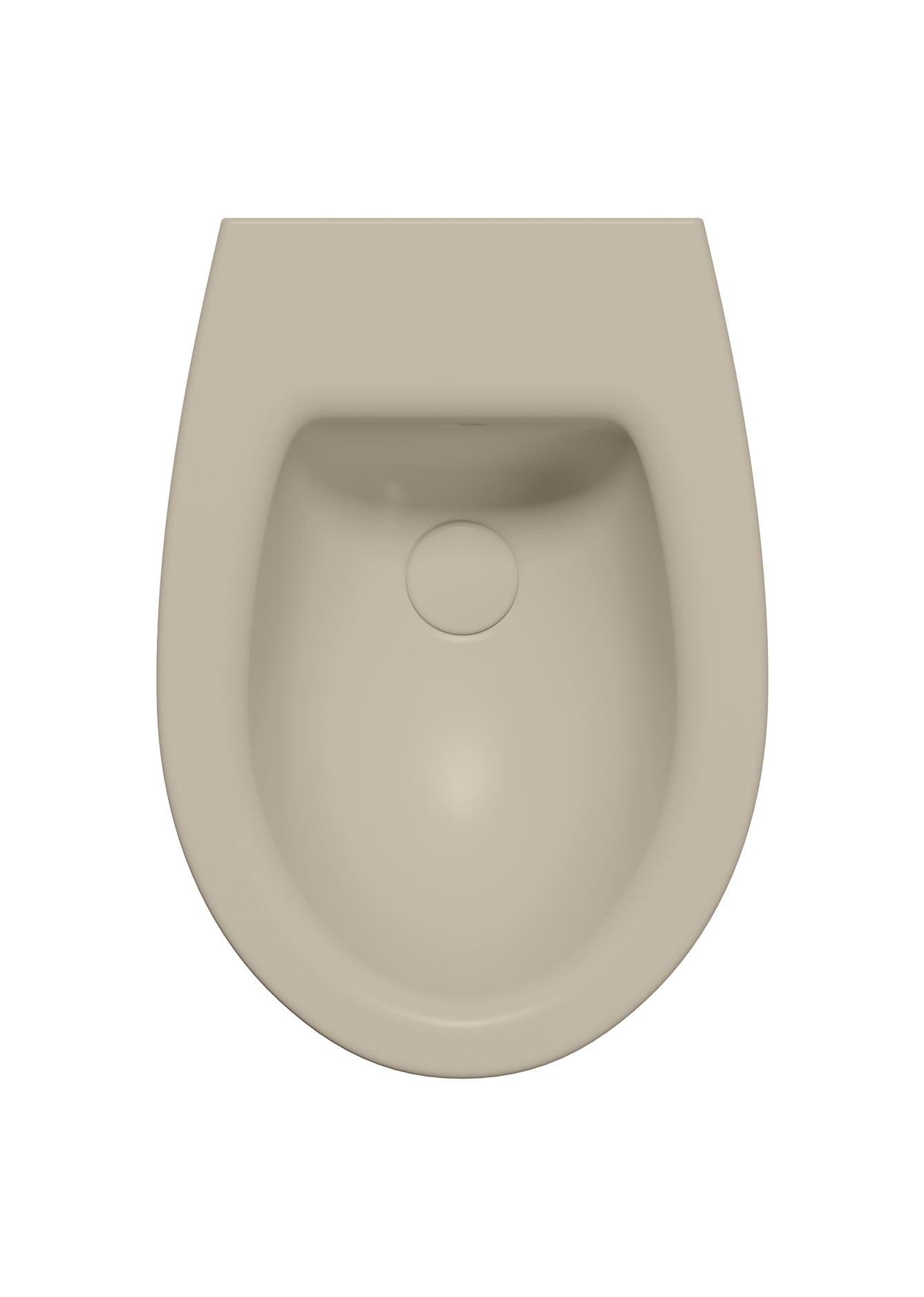Bidet  monoforo con foro troppopieno CM:52x37