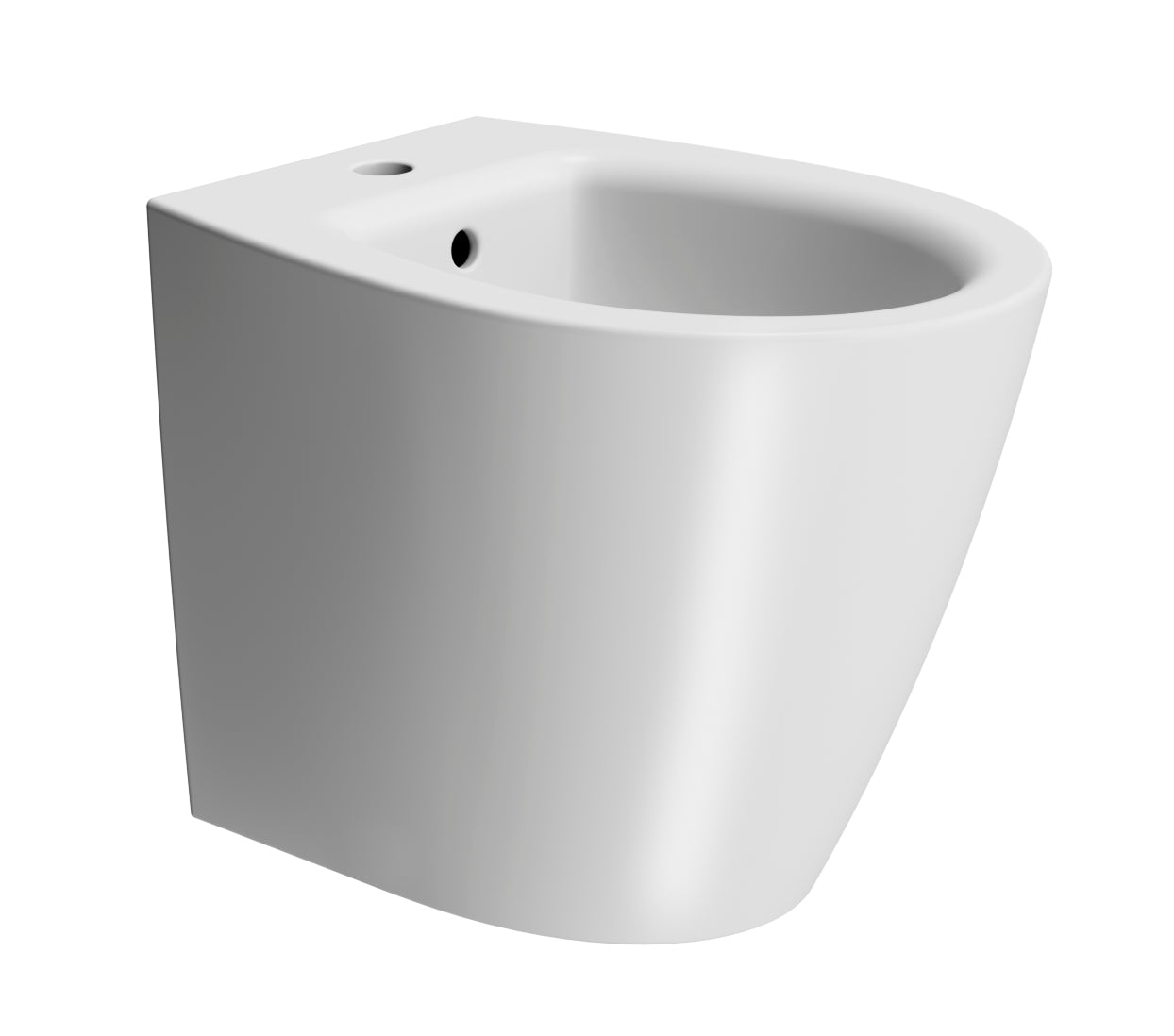 Bidet  monoforo con foro troppopieno CM:52x37