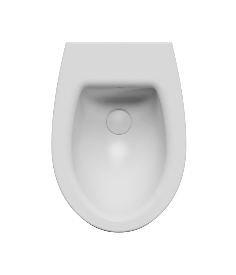 Bidet  monoforo con foro troppopieno CM:52x37
