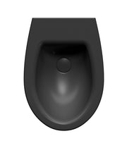 Bidet sospeso monoforo con foro troppopieno CM:54x37