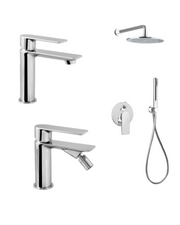 Set Completo Lavabo, Bidet e Kit Doccia - Aura