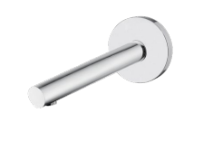 Bocca a Parete in Ottone Cromato