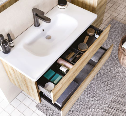 Lavabo in ceramica – 100 x 45 cm