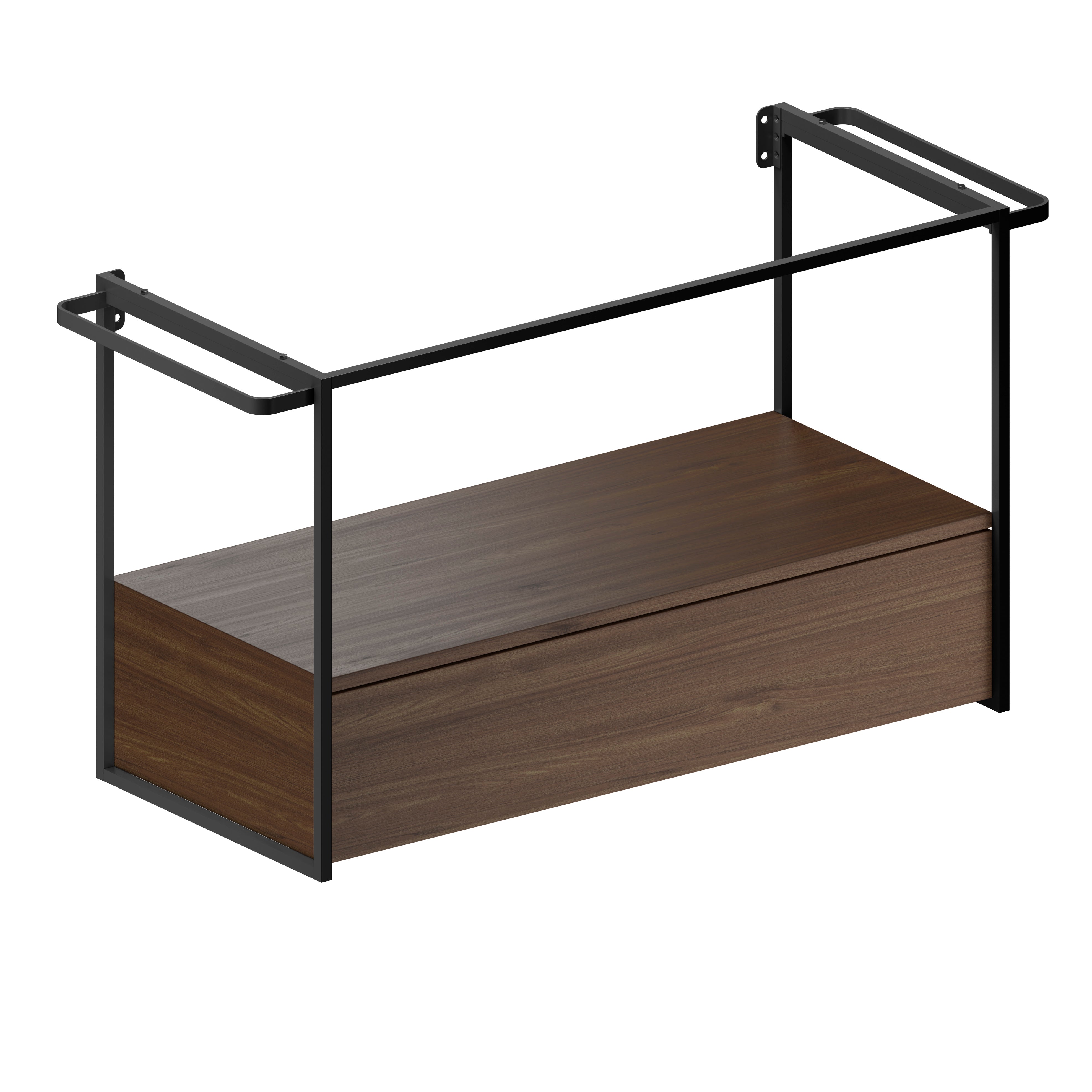 Mobile da bagno con cassetto cm100x44