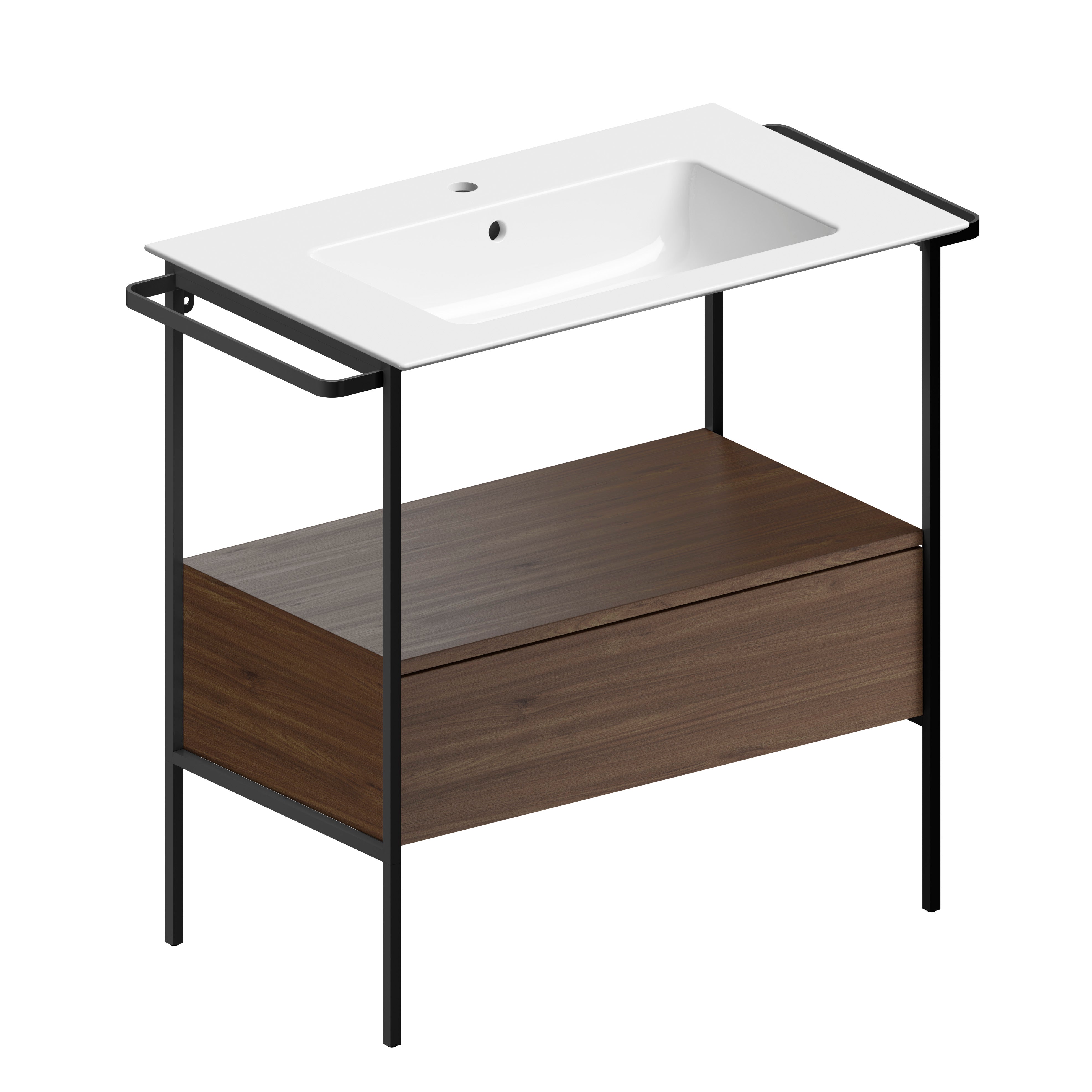 Mobile da bagno con cassetto – cm80x44